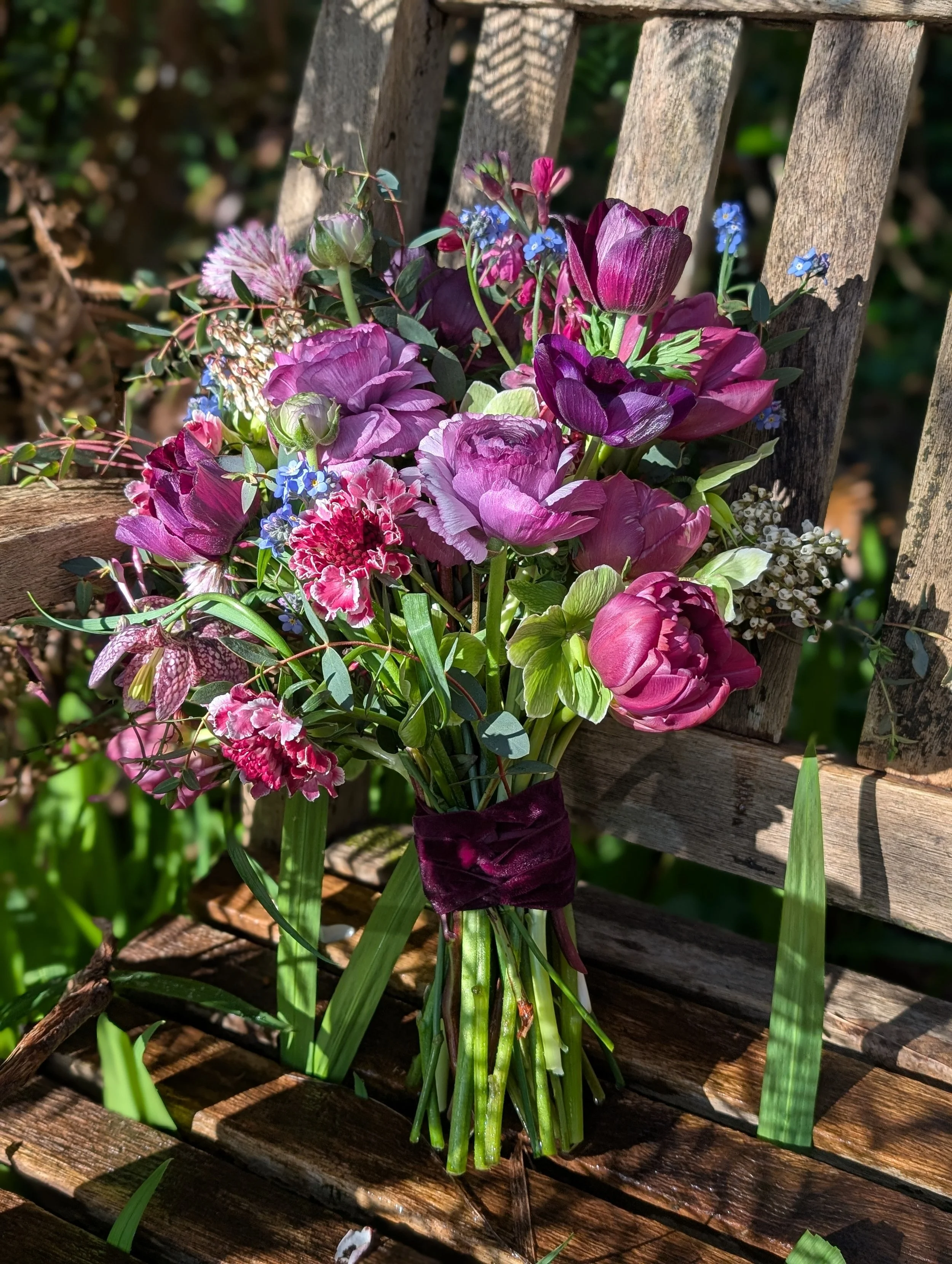 Hand Tied Bouquet Workshop | The Potager | Aug 7