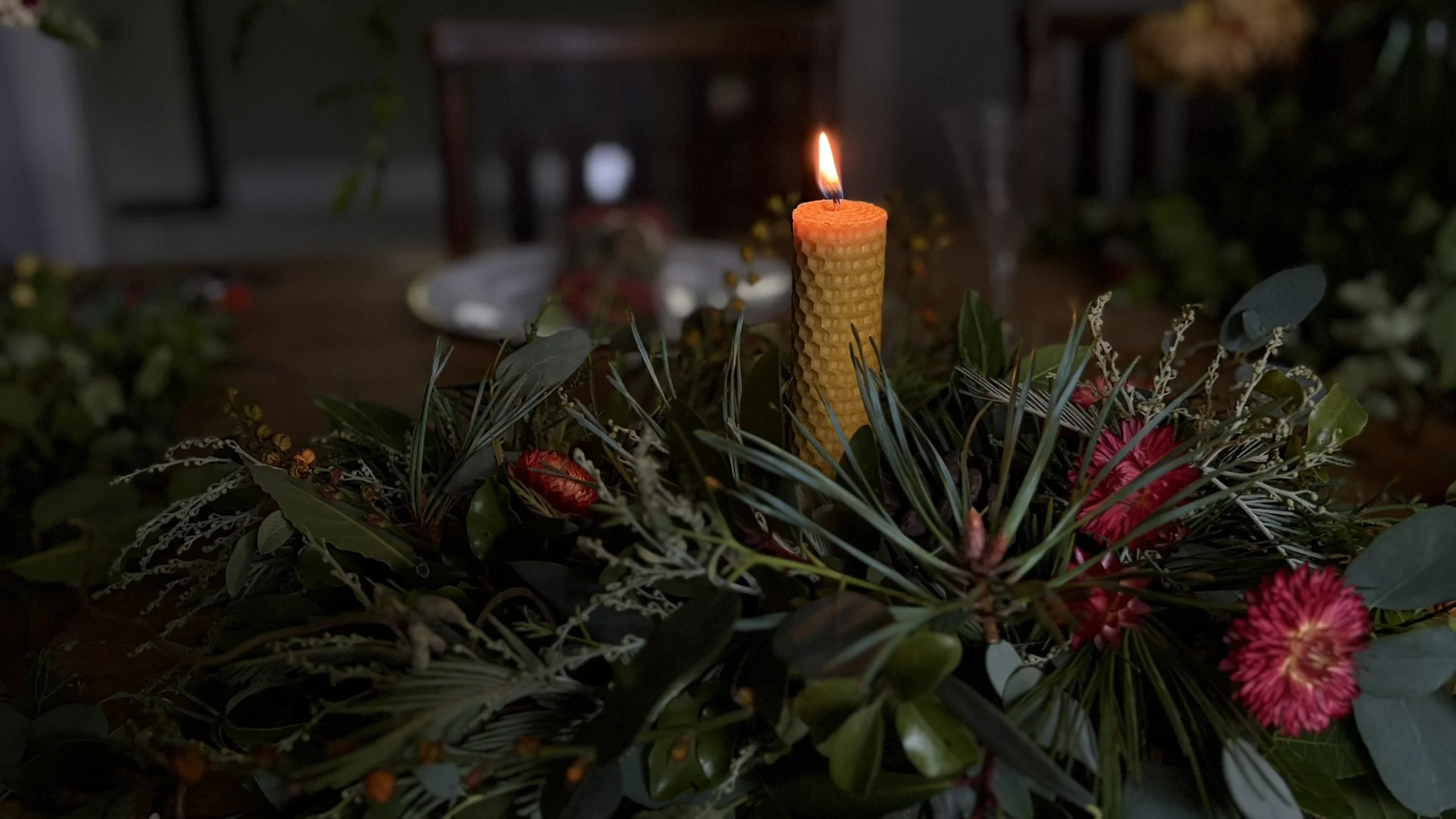 Festive Table Centres, December 18th 10-12.30pm at Trebah Garden
