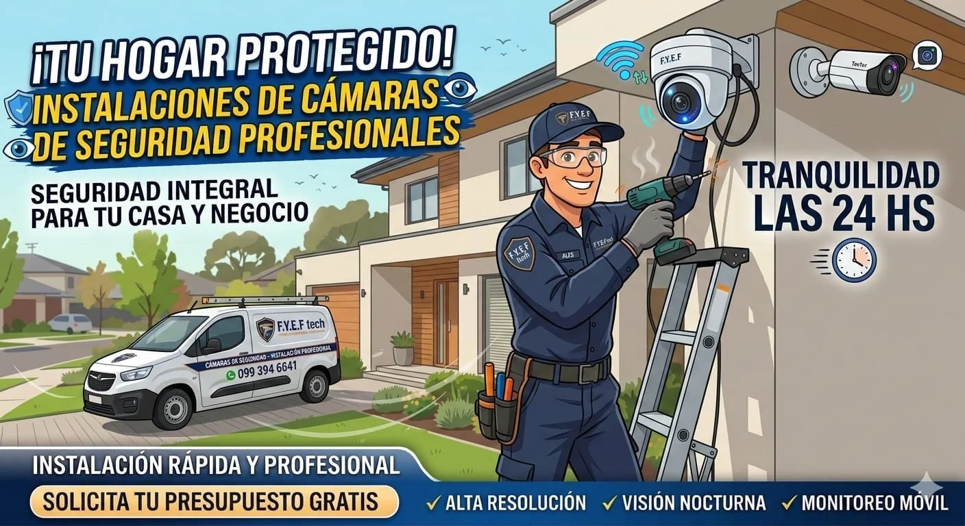 Instalación de cámaras