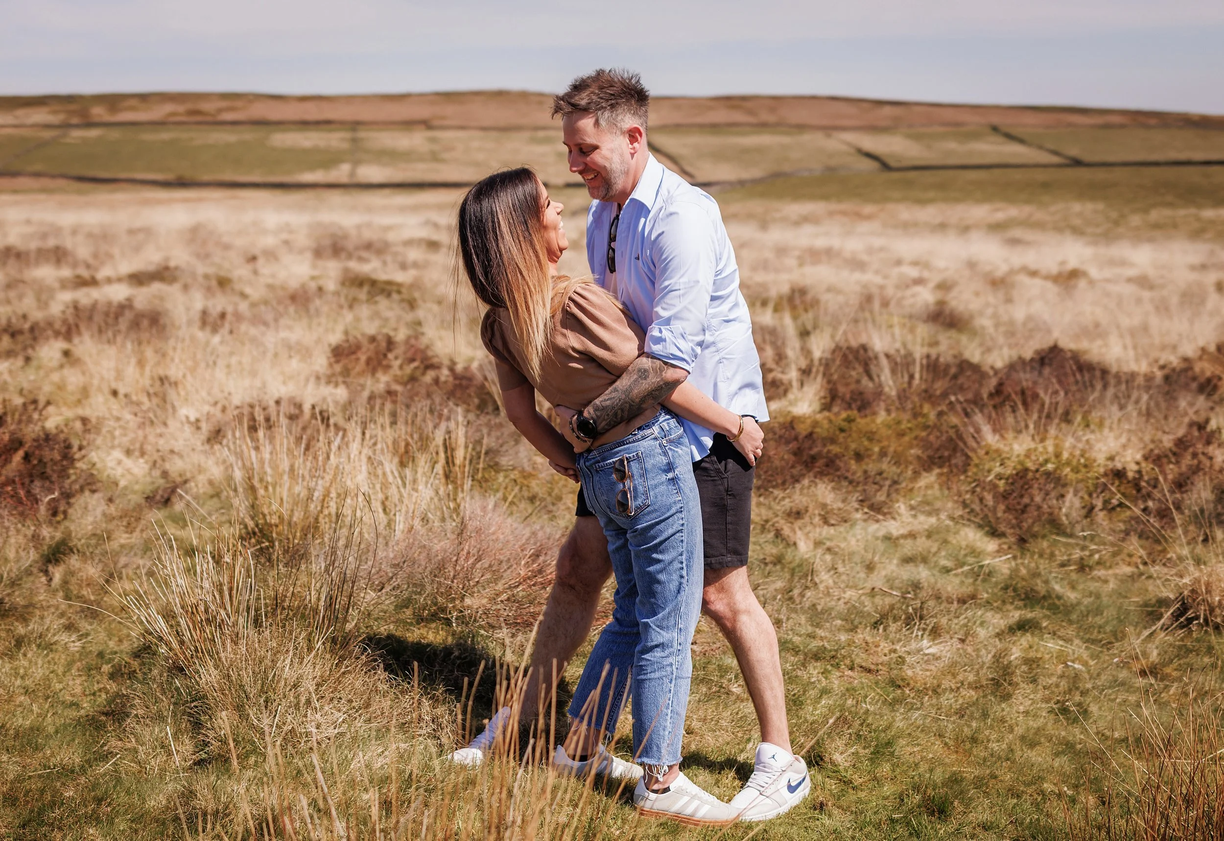Not posed. Not forced.

Just moments as they happen.

The kind you don&rsquo;t realise matter until later.

#georgekrousti #peakdistrict #engagement