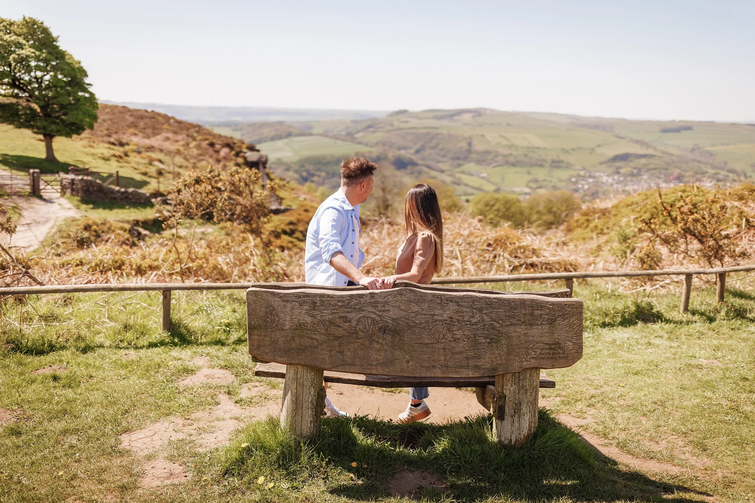 Engagement sessions are simply about spending time together and letting moments happen.

#georgekrousti #derbyshireweddings #peakdistrictengagemets