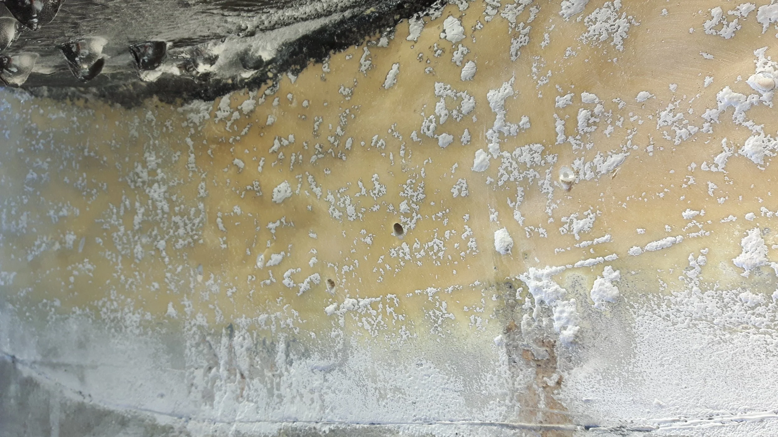 holes drilled for injection repair.jpg