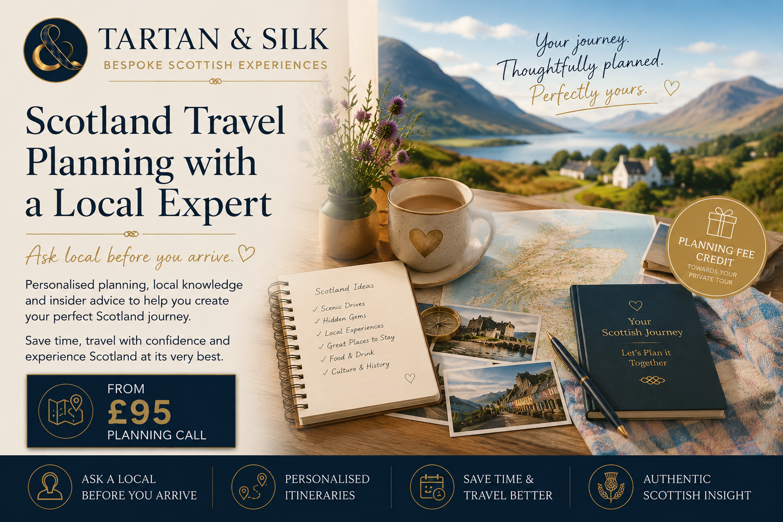 Scotland Travel Planning with a Local Expert