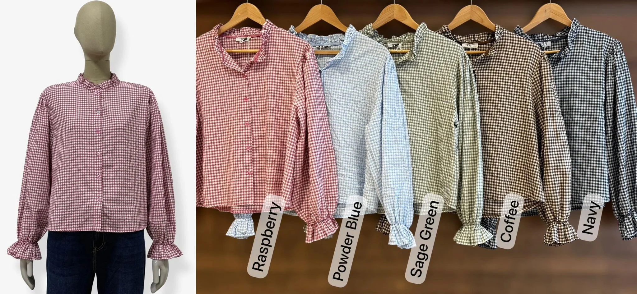 SASA Gingham Shirt