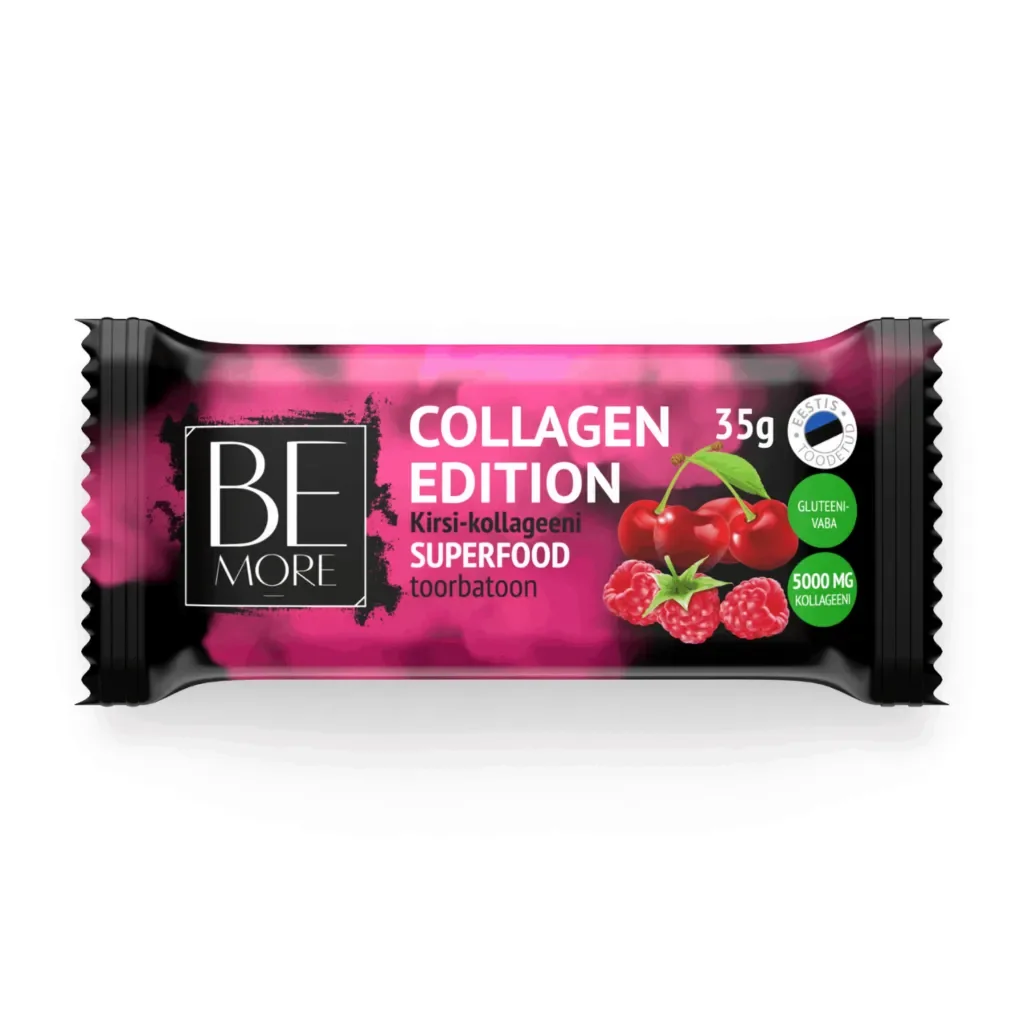 COLLAGEN EDITION Cherry-Collagen raw bar - 16pc