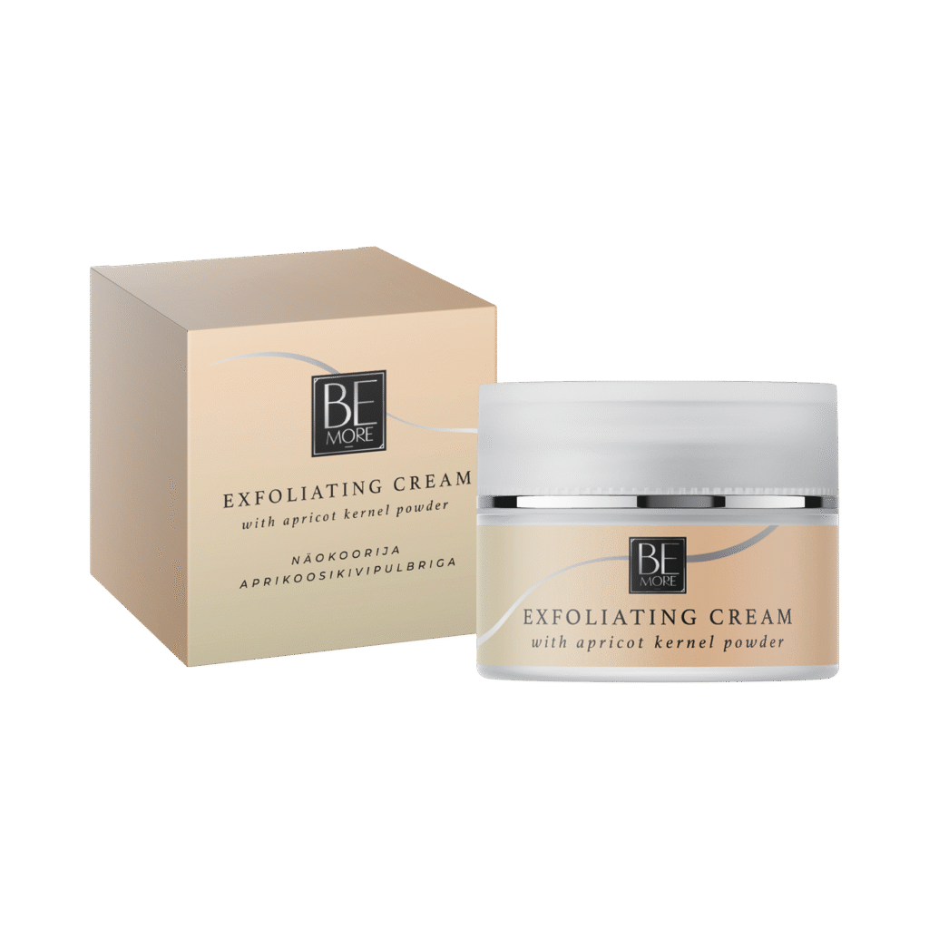 Exfoliating cream with apricot kernel powder, 50ml