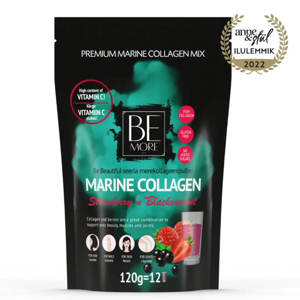 MARINE COLLAGEN Strawberry and Blackcurrant, 120g