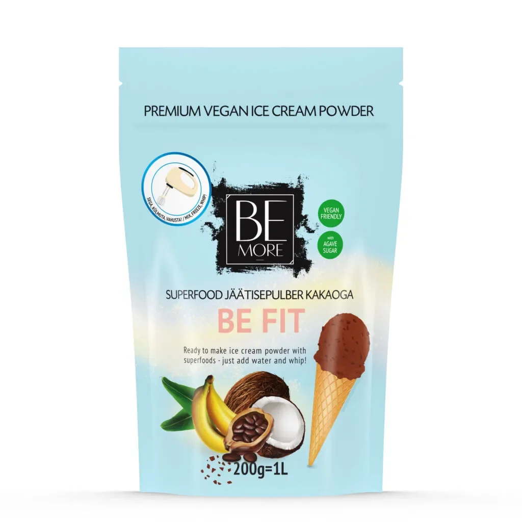 Vegan ice cream powder Be Fit, 200g