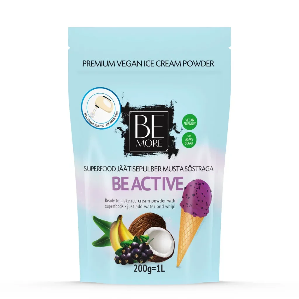 Vegan ice cream powder Be Active, 200g