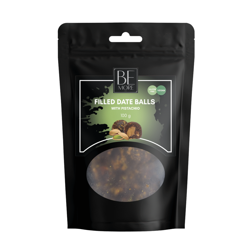Filled date balls with Pistachio, 100g