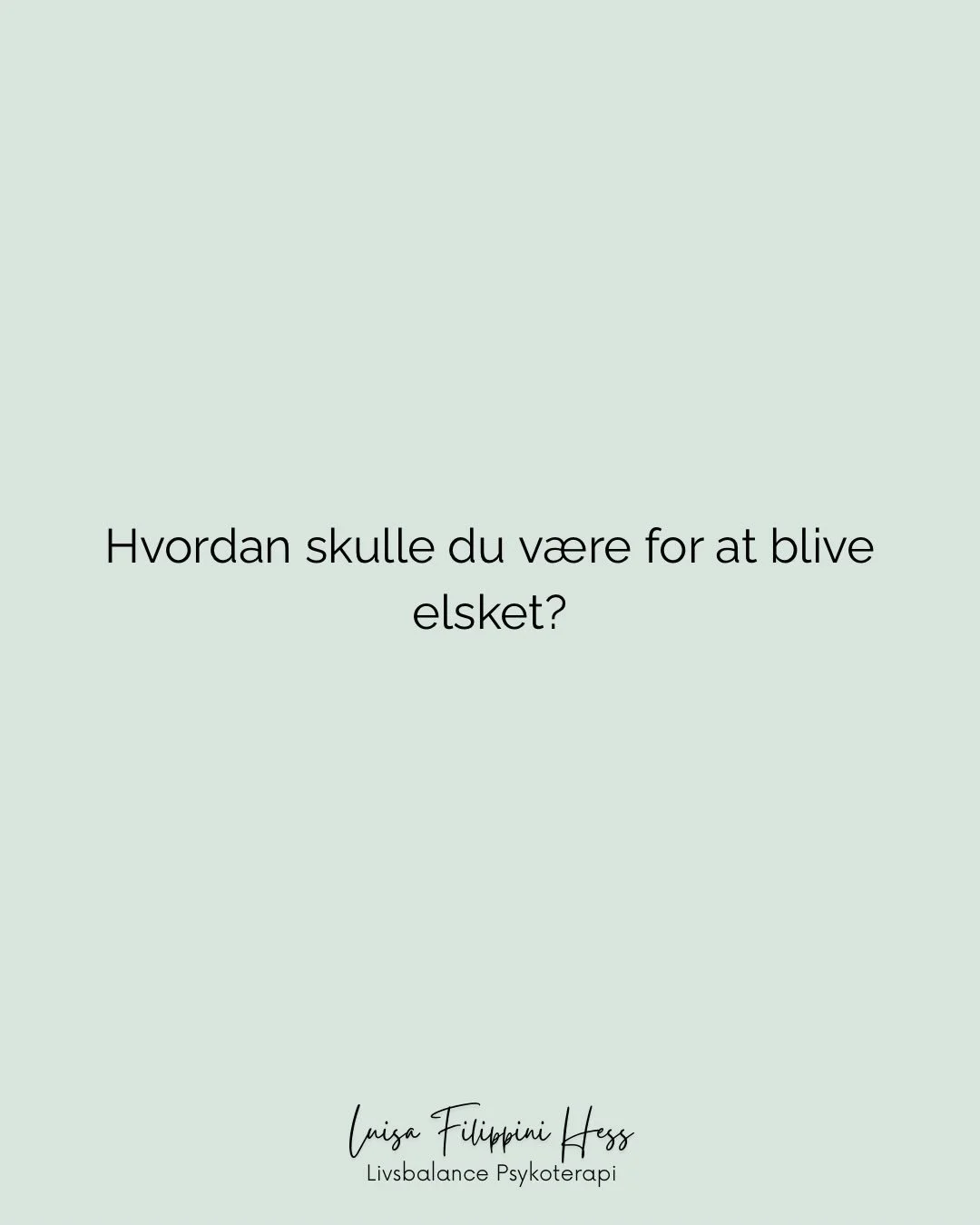 Det er aldrig for sent at hele de s&aring;r der ligger langt tilbage. Og det er aldrig forkert at ville v&aelig;re noget andet end lige den de andre kunne acceptere💚 #selvk&aelig;rlighed #psykoterapi #for&aelig;ldreliv #for&aelig;ldre