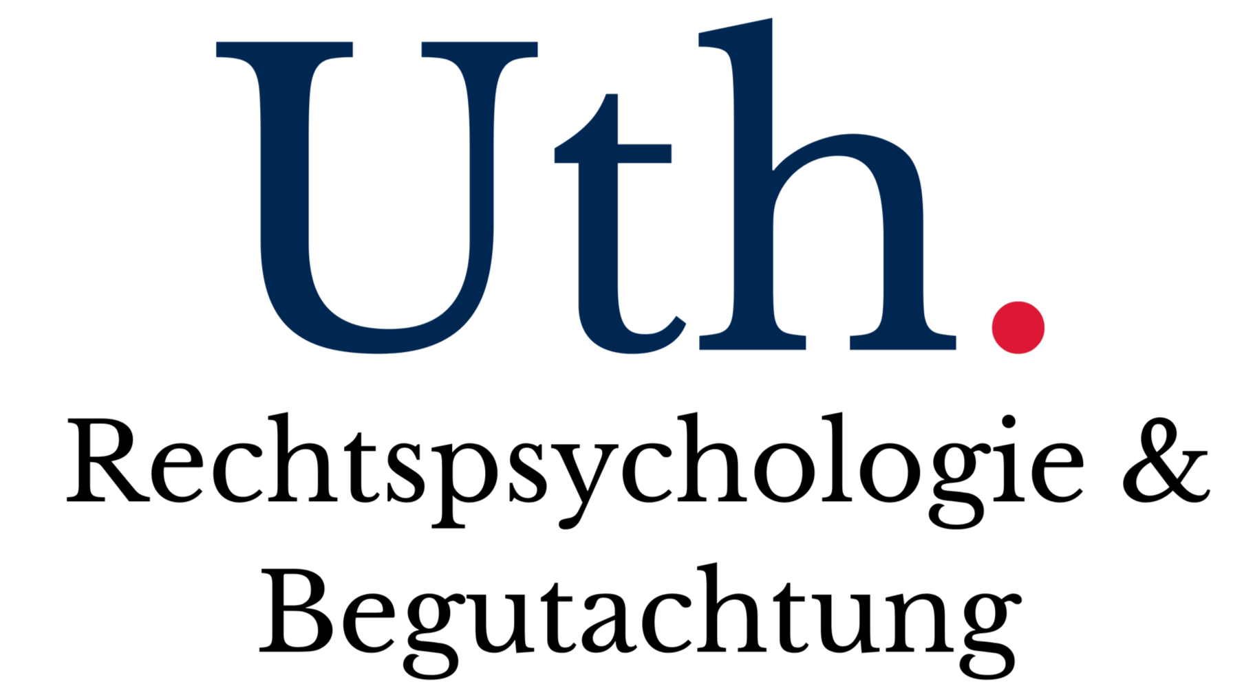 Logo von Uth. - Rechtspsychologie & Begutachtung