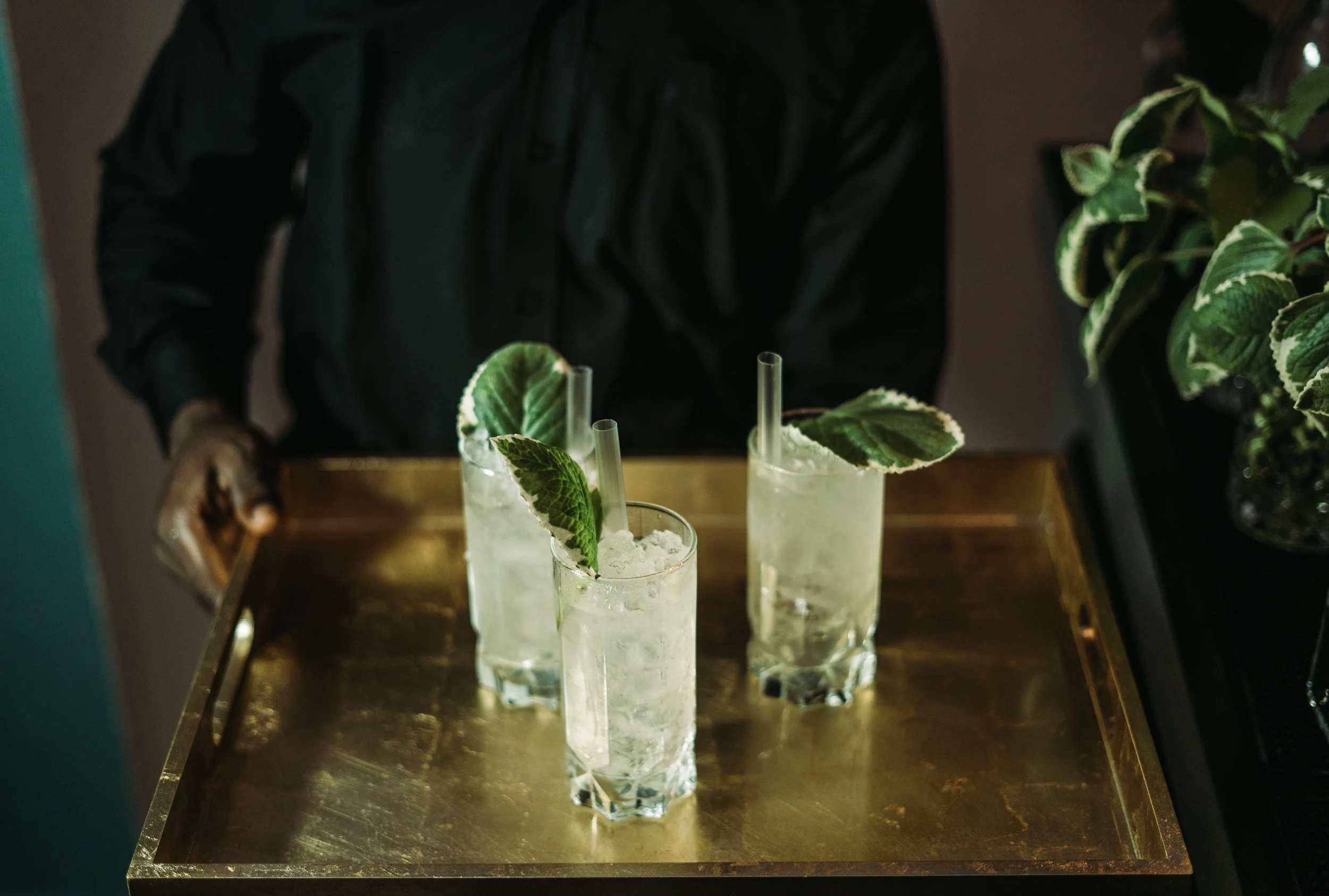 A signature rum-based botanical cocktail by Apotheca