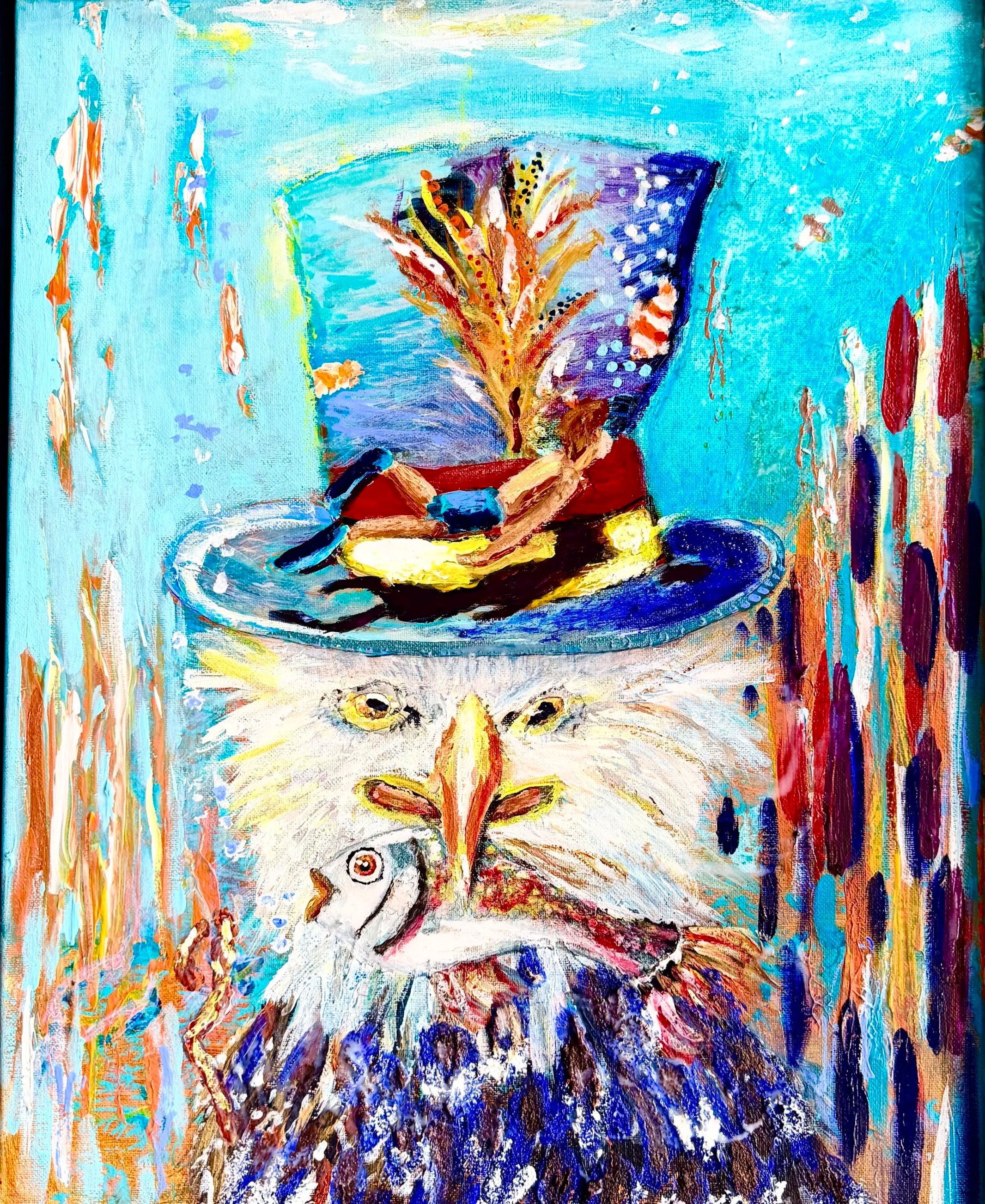 Dressed To Krill
16x20
Mixed Media
Available for Private Collection