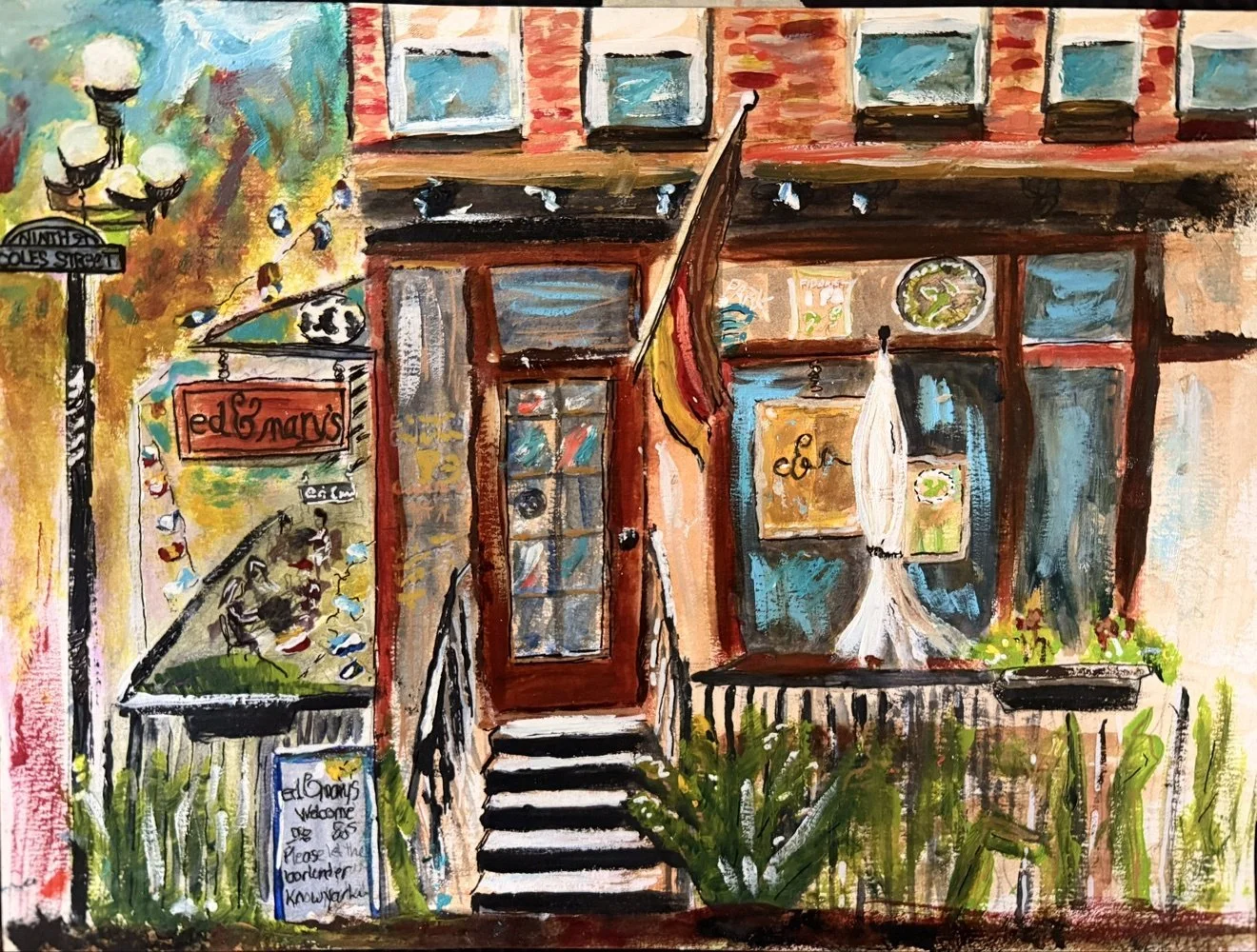 Ed n Mary's — Fine Art Print