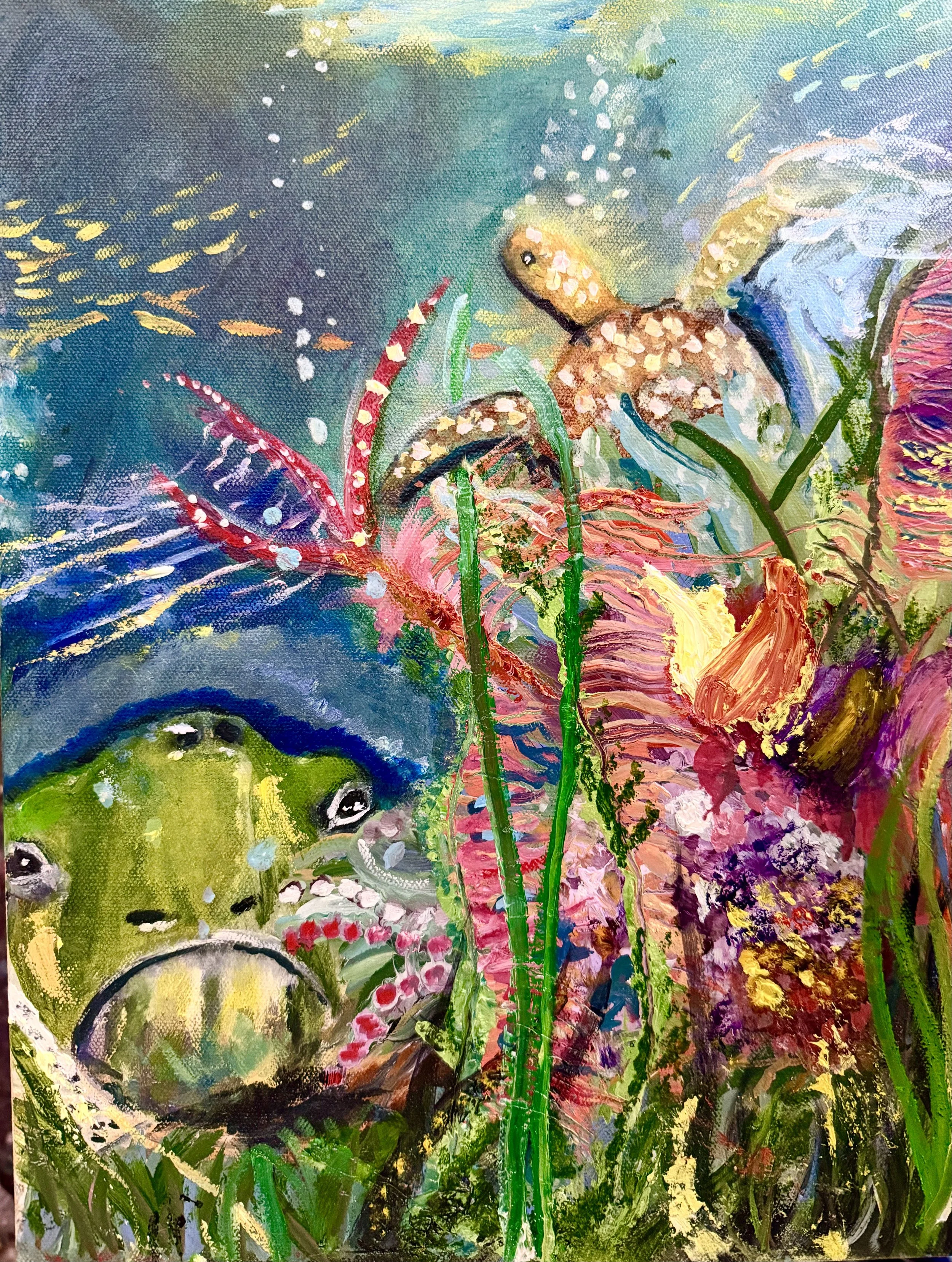 Through Curious Waters
10x20
Oil on Canvas
Available for Collection