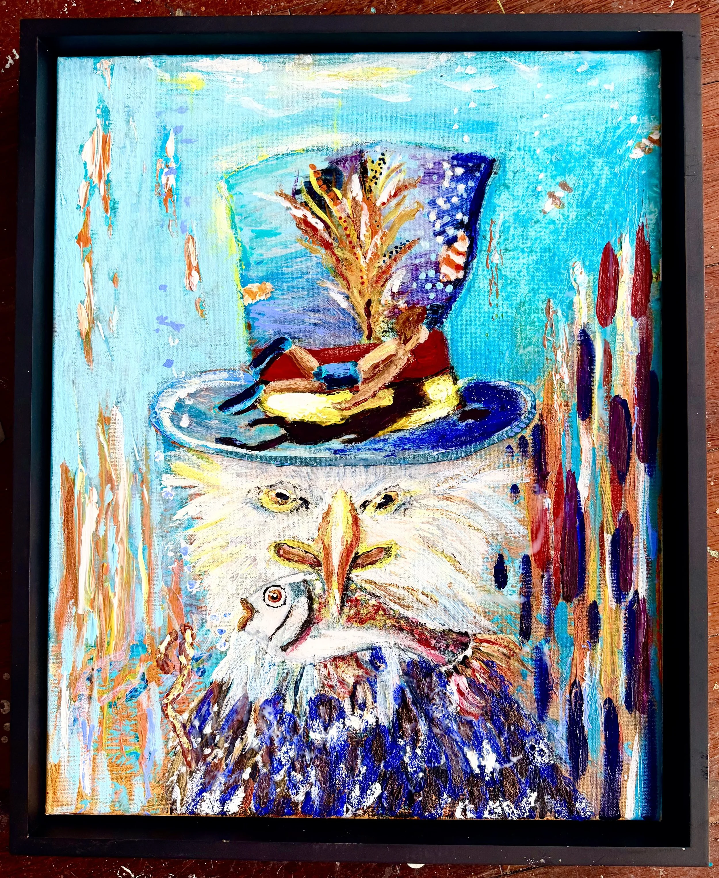 Dressed To Krill
16x20
Mixed Media
Available for Private Collection