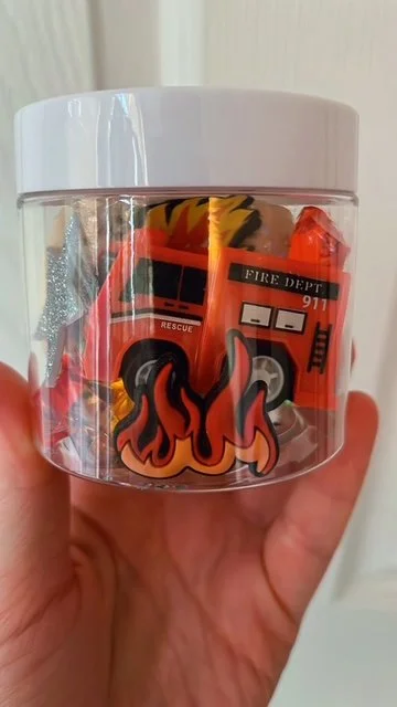 Fire Truck Jar