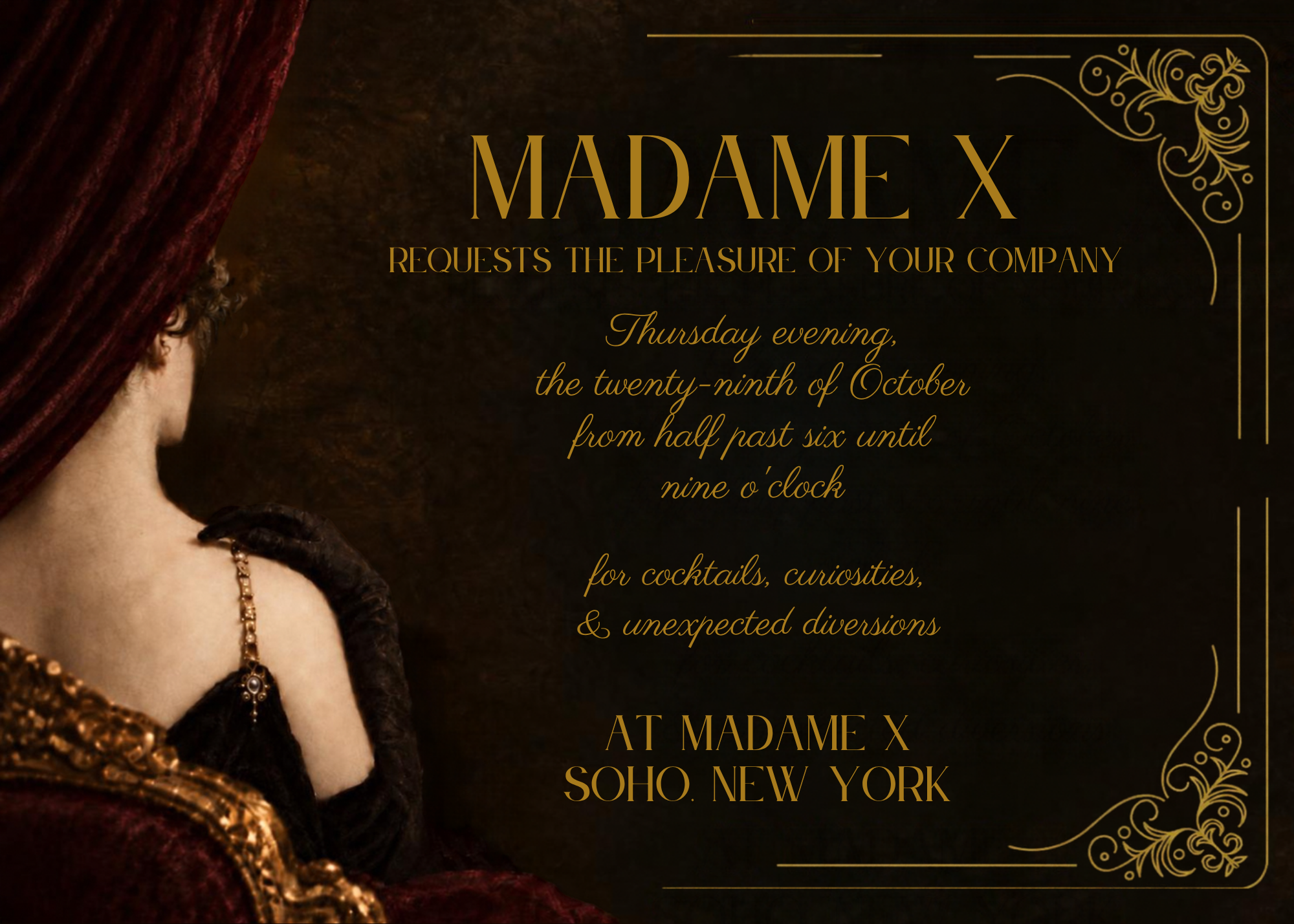 Madame X: A Night of Scandal