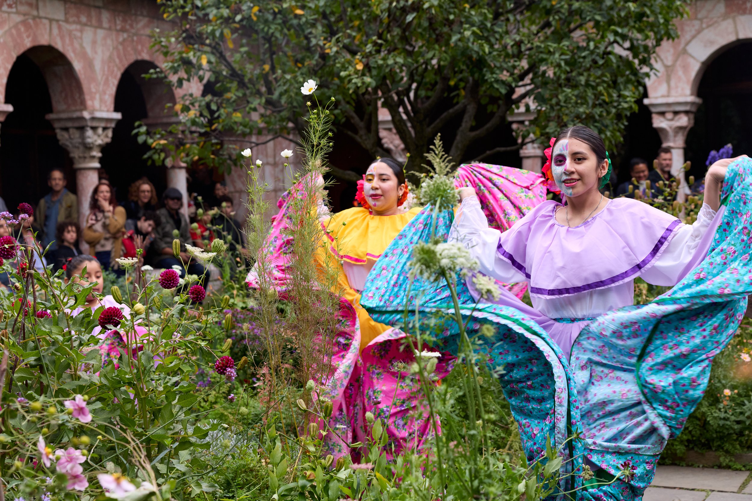 A Celebration—Día de Muertos at The Met Cloisters: Join us for a vibrant day of bilingual activities to celebrate Día de Muertos, a day of remembrance honoring loved ones who have passed away. Enjoy art making, Storytime, music, community storytellin