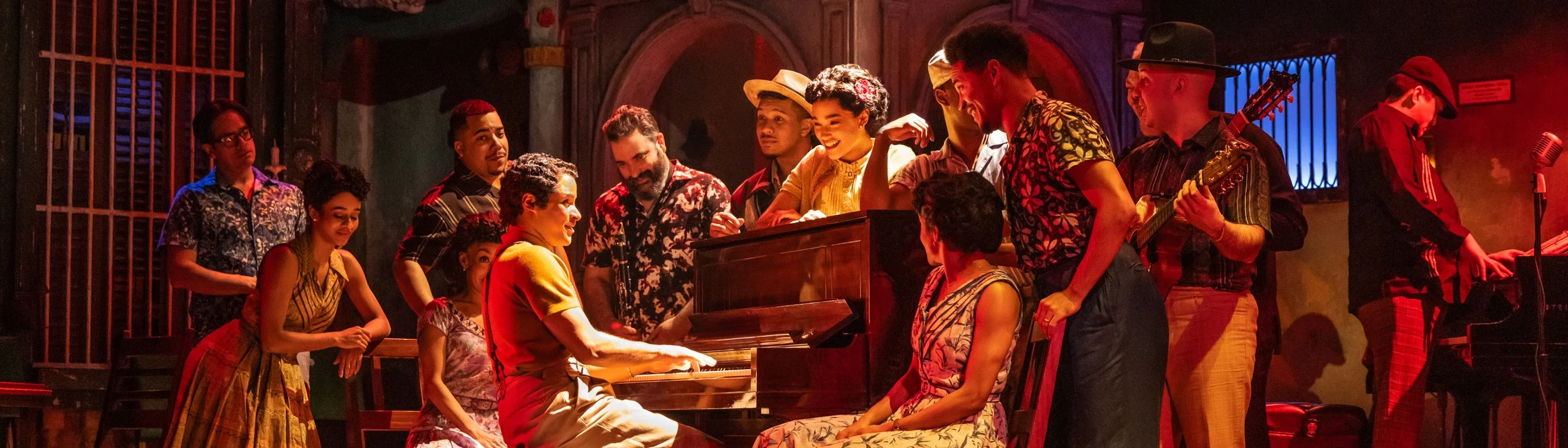 Buena Vista Social Club - 
Hailed as a “jaw-dropping, soul-stirring must see” (The Washington Post), the Tony® and GRAMMY® Award-winning BUENA VISTA SOCIAL CLUB is a journey through music and memory into the beating heart of Havana. A world-class com