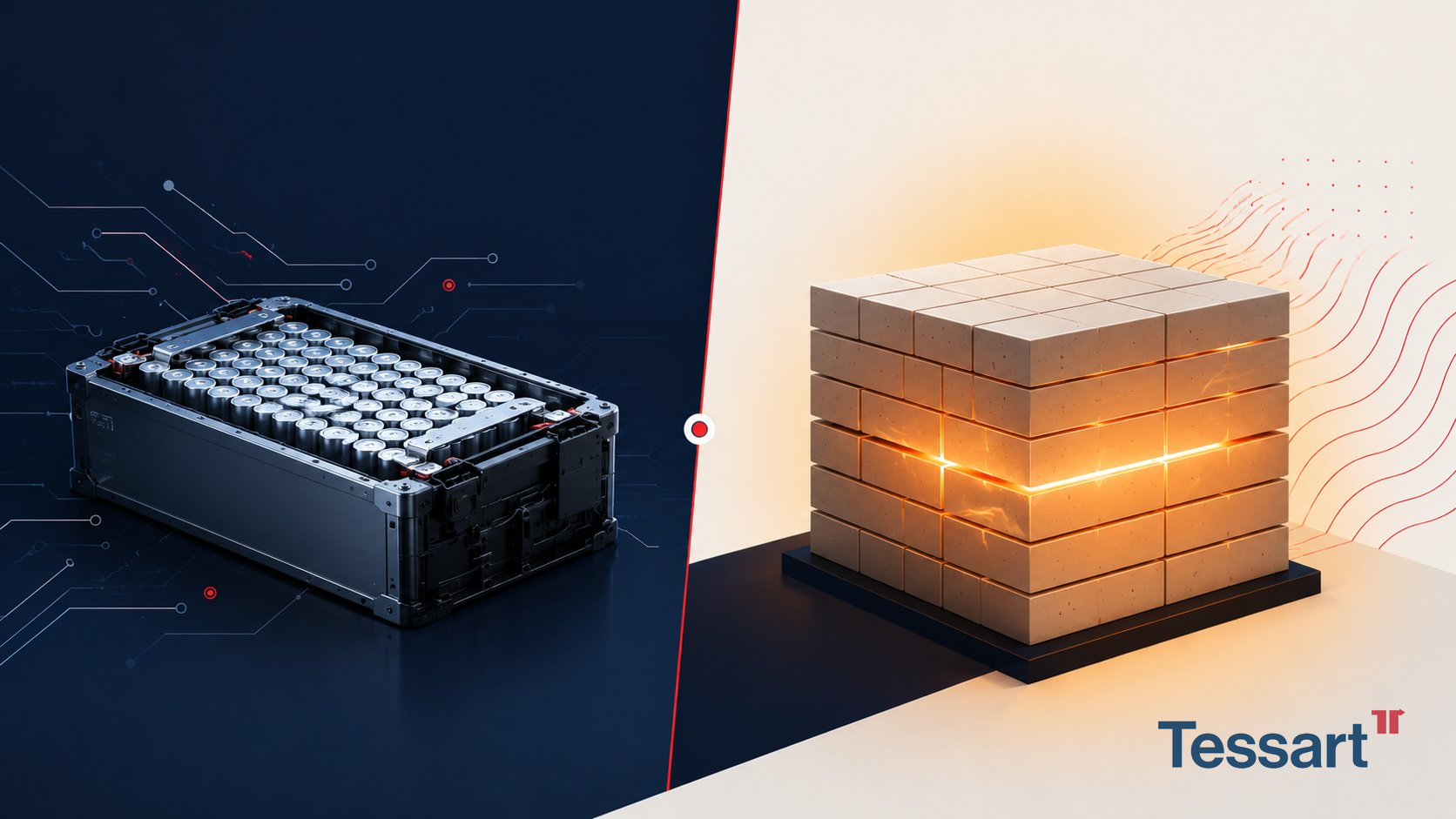 Batterie lithium ou accumulateur thermique: deux technologies, deux usages