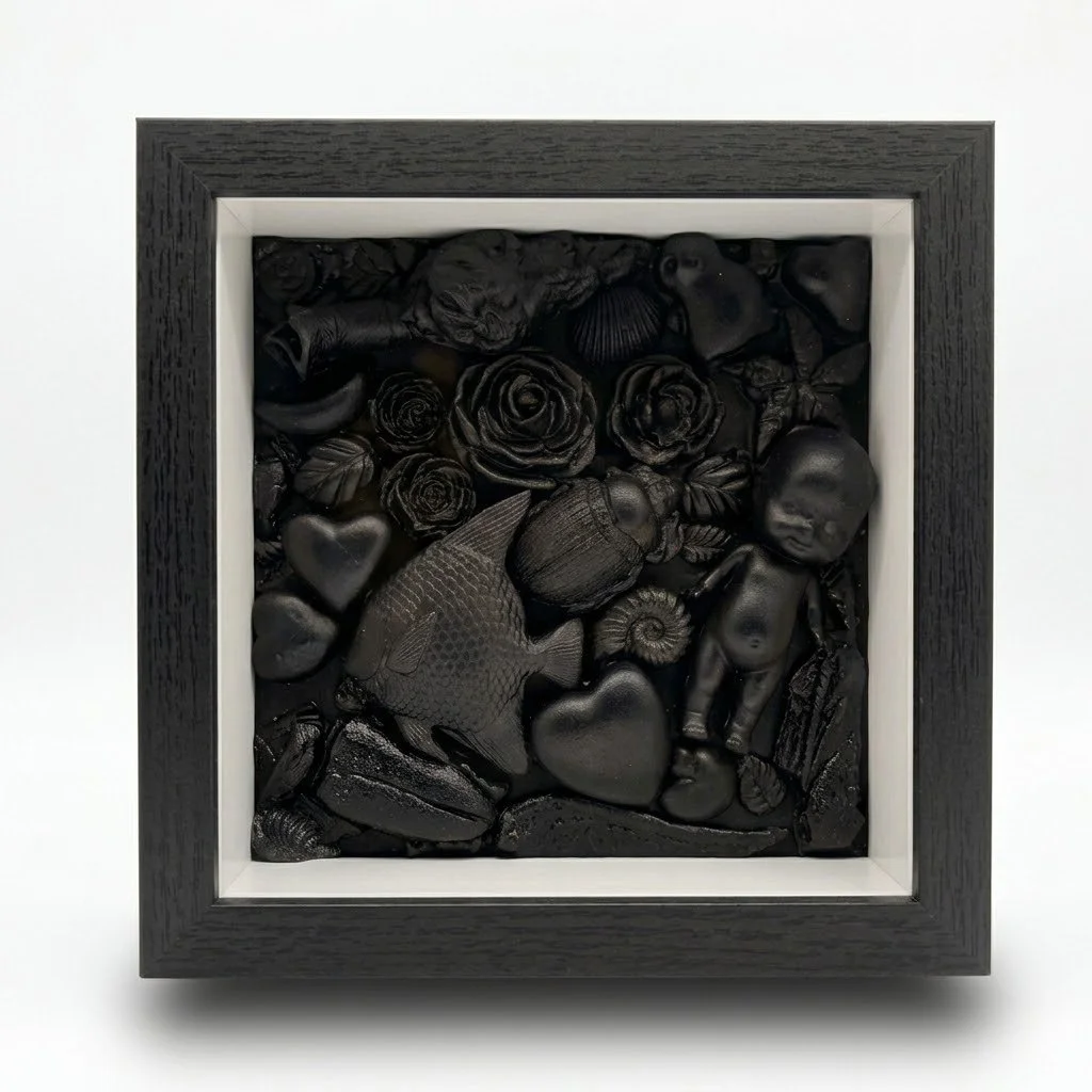 3D Relief Mystic Trinkets Shadow Box II