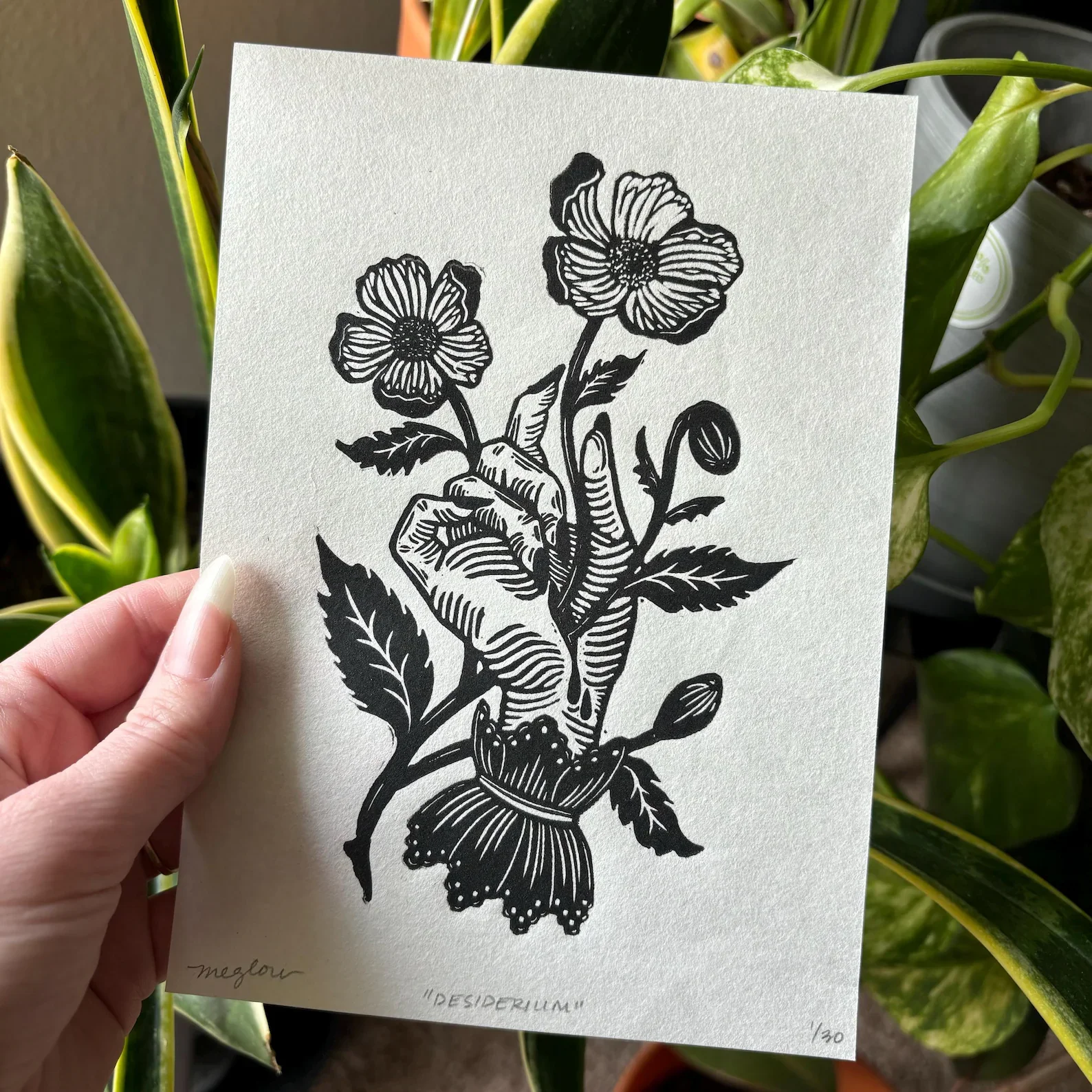 Linocut x 2