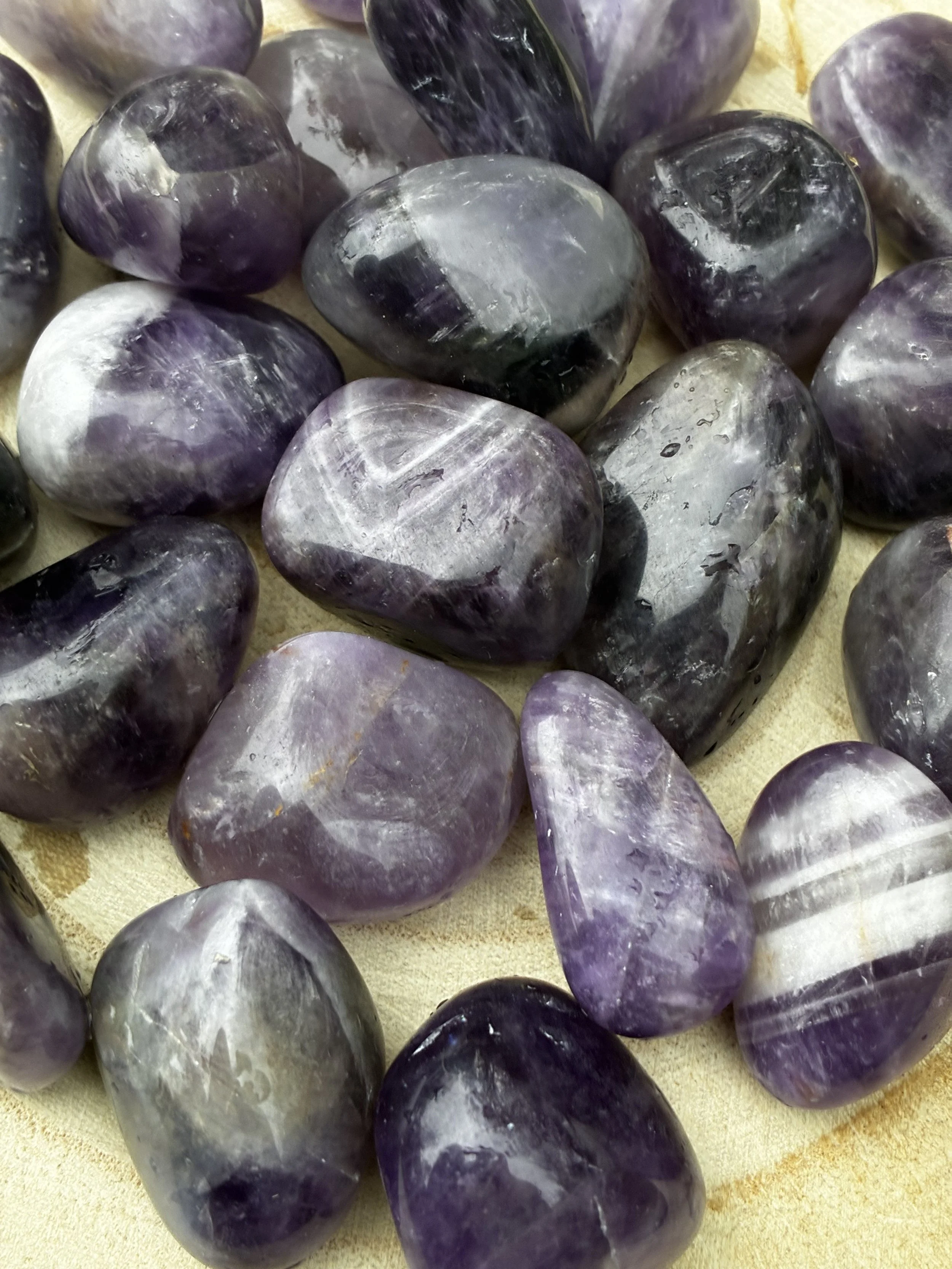 Amethyst Crystal Tumble Stone