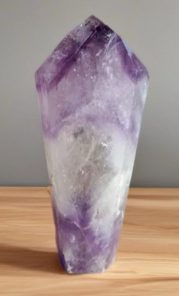 Clear Amethyst Brazilian Crystal Point 896g - PRE-ORDER