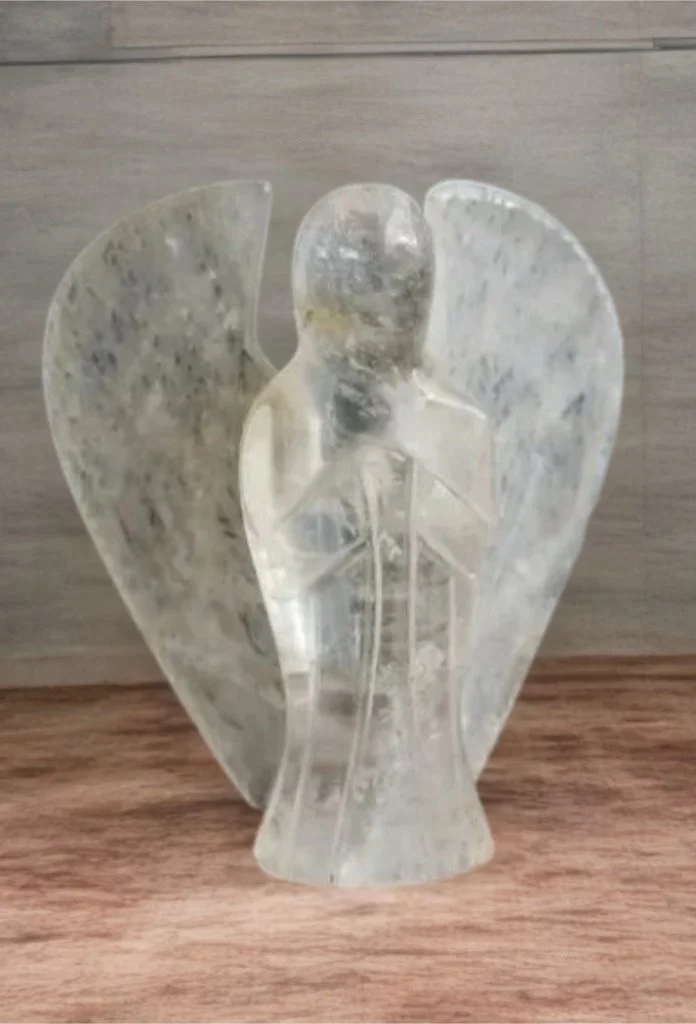 Brazilian Quartz Crystal Angel, 506g - PRE-ORDER