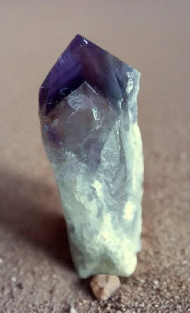 Semi Polished Amethyst Point 408g - PRE-ORDER