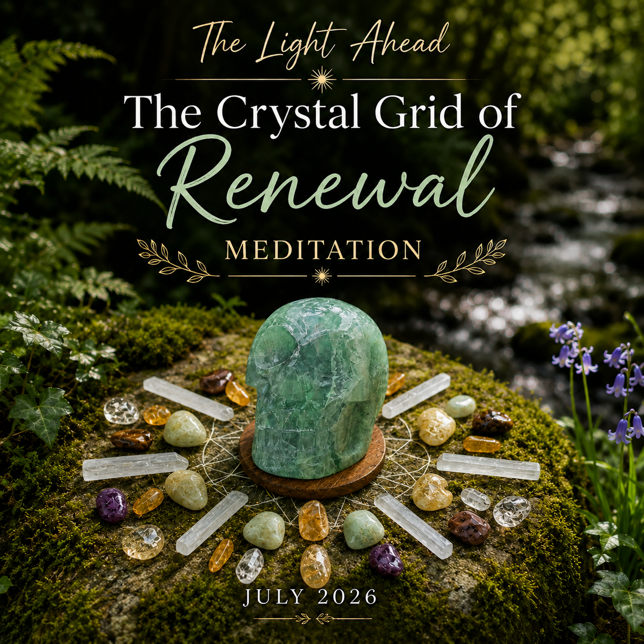 The Crystal Grid of Renewal Meditation
