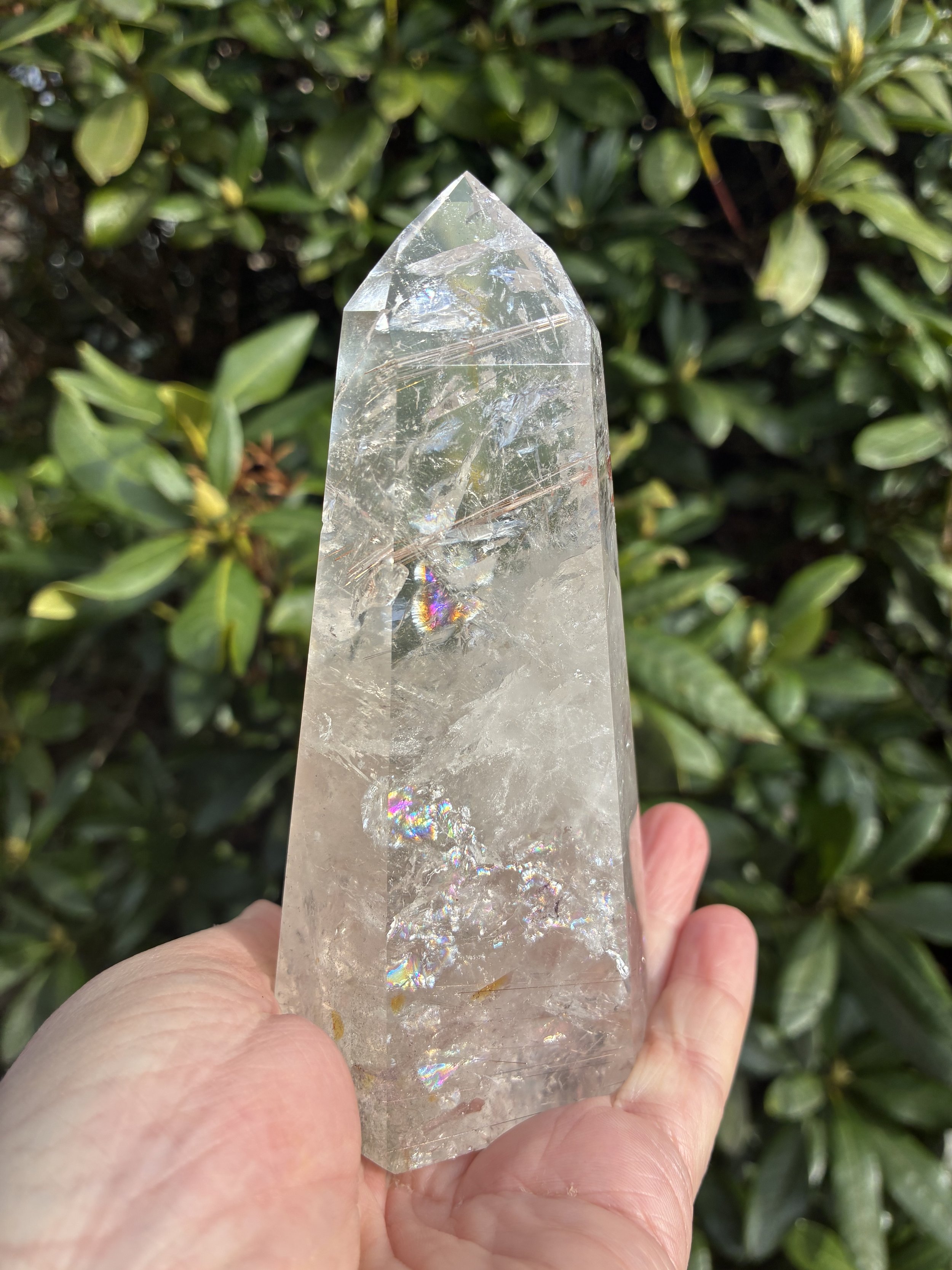 Exquisite Golden Rutilated Point, 372g