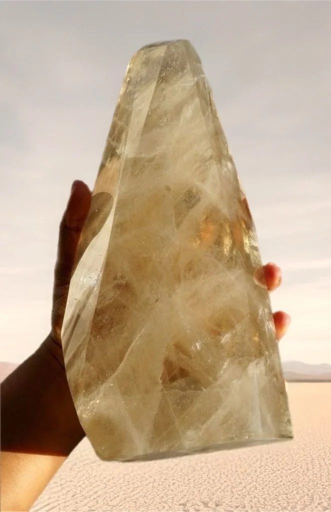 Citrine Crystal Semi Polished, 3.280kg - PRE-ORDER