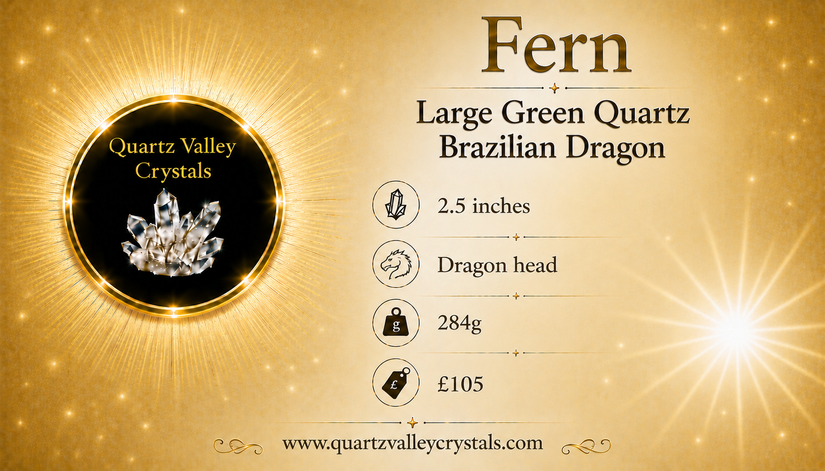 Fern 284g green quartz dragon.png