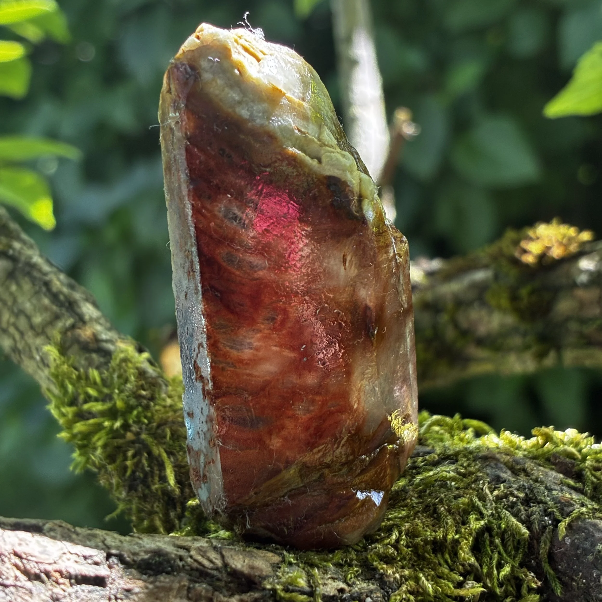Raw / Natural Red Jasper freeform, 51g