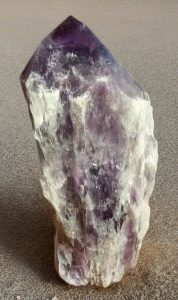 Semi Polished Amethyst Point 2.9kg  - PRE-ORDER