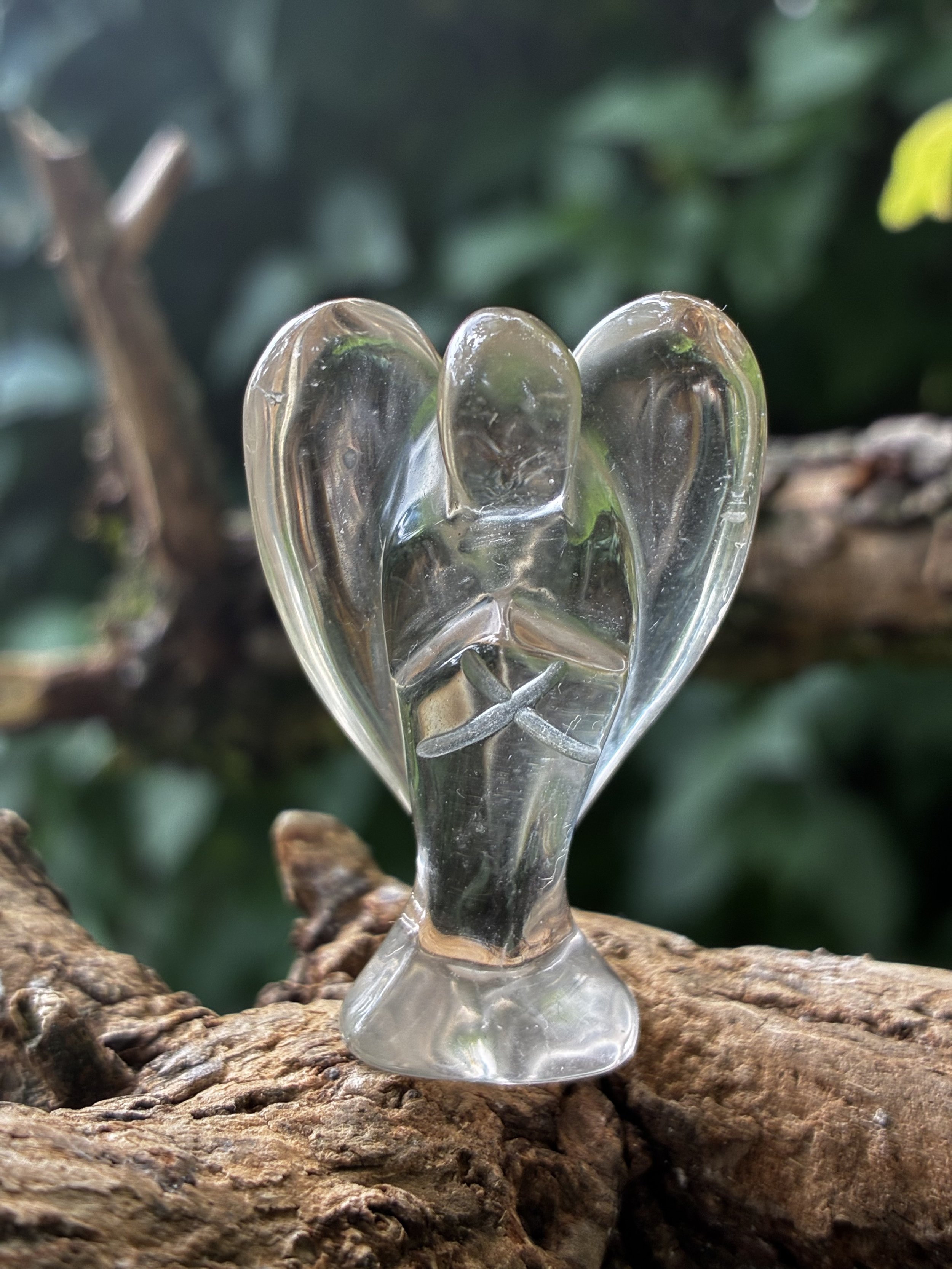 Brazilian Clear Quartz Angel – 16g