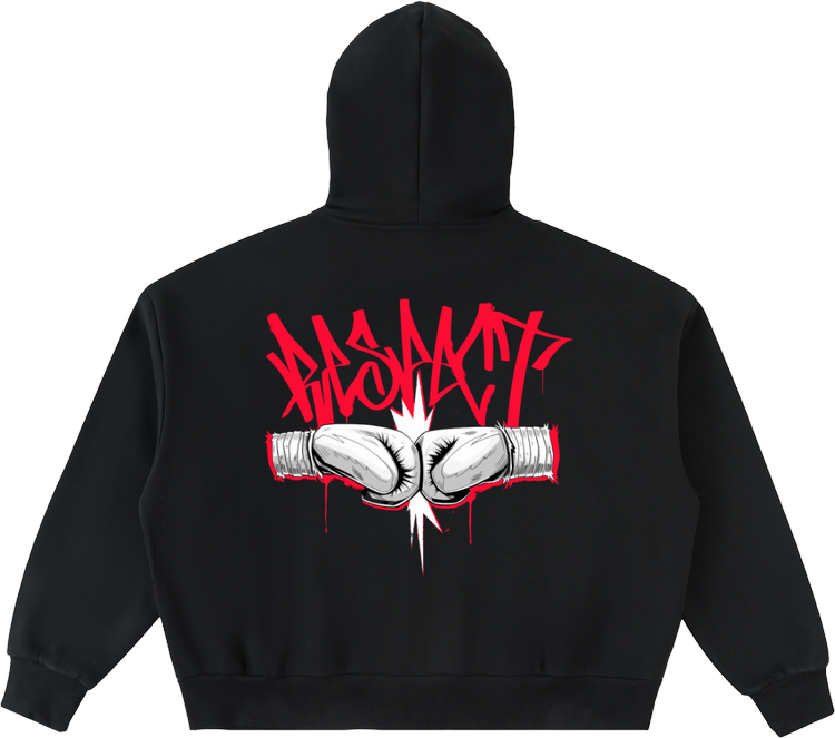 Full Zip Up Fight Hoodie