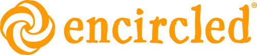 Encircled logo with an orange swirl icon and the word 'encircled' in orange text.