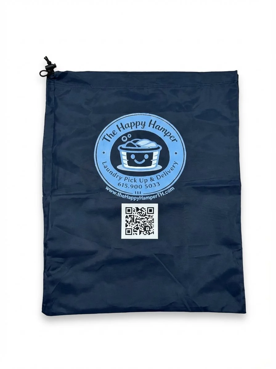 Laundry Bag – Mini, Mid, & Max Happy (With/Without Strap)