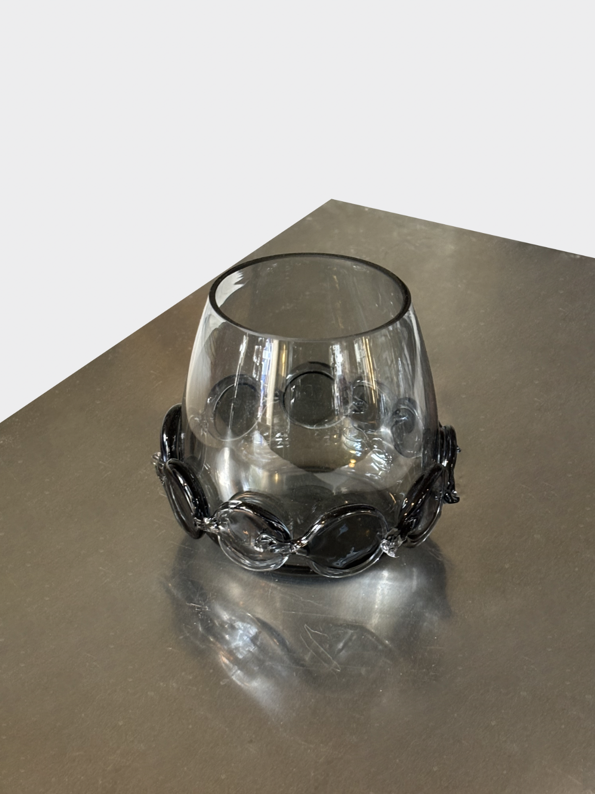 Contemporary Tumbler - Set of two mouthblown glass vessels by Lucie Claudia Podrabska