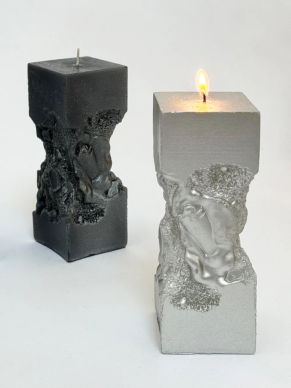 EXCAVATION BLOCK CANDLE BY JACOB EGEBERG