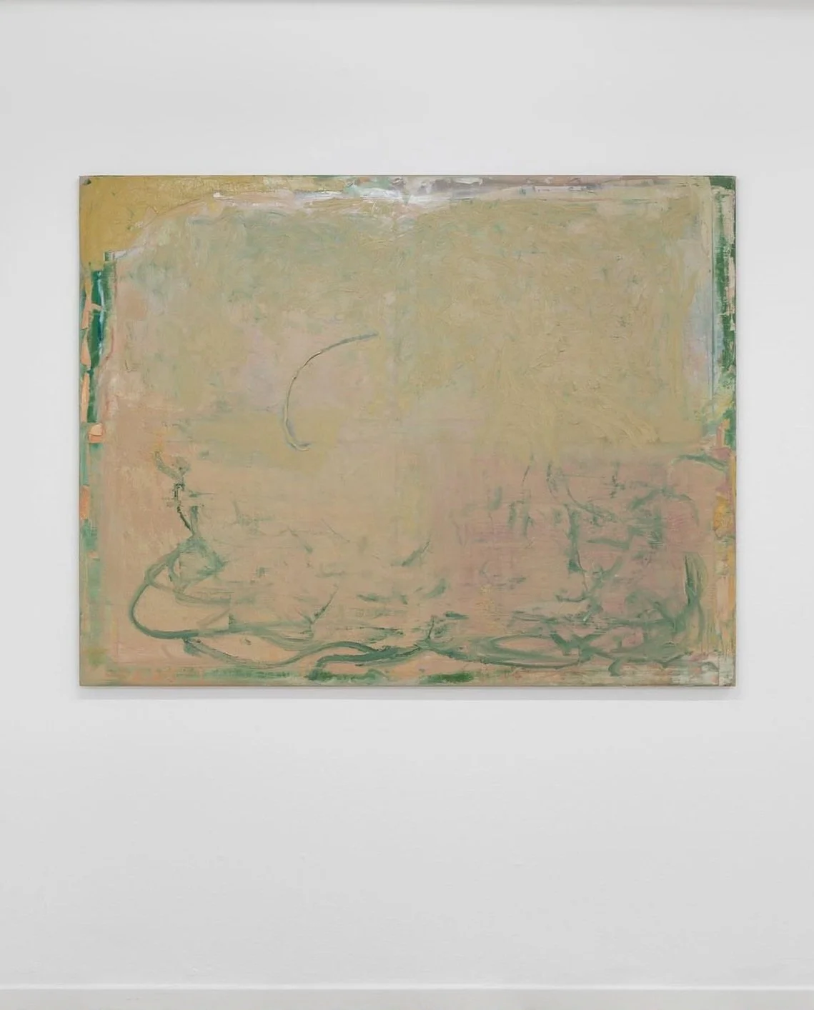 AN OLD MAN IS SITTING IN ..., 115 x 150 cm
oil on canvas, 2023