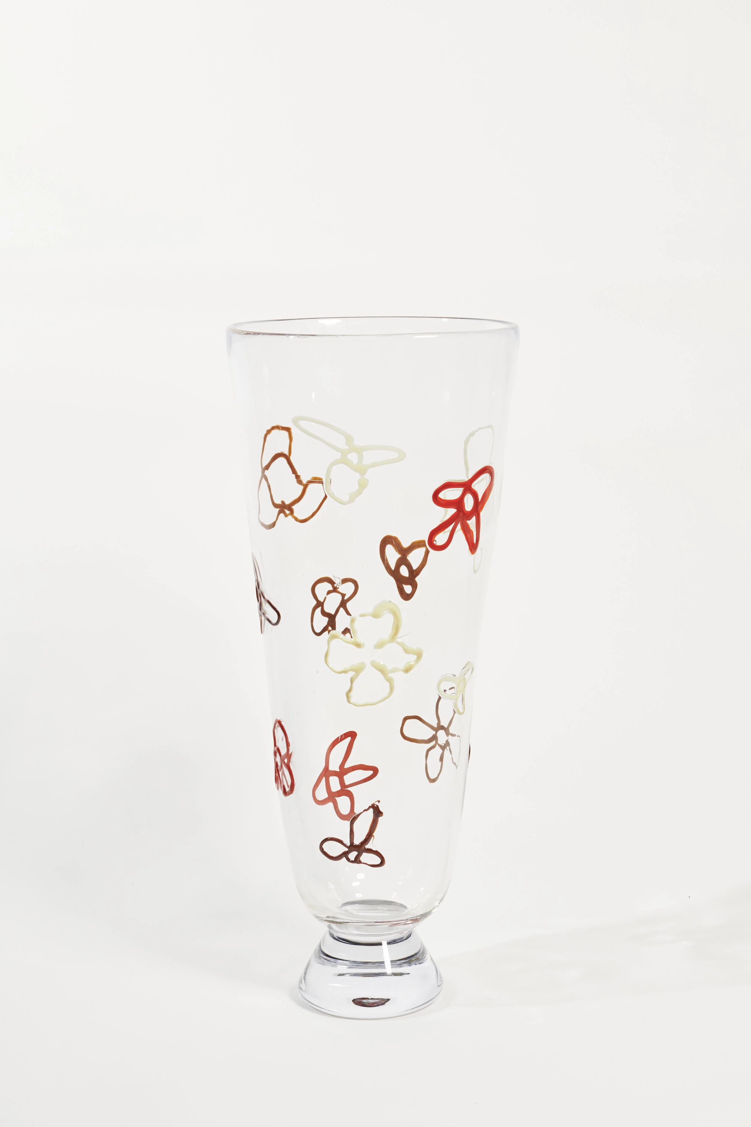 BLIND FLOWERS VASE BY JULIUS VÆRNES IVERSEN