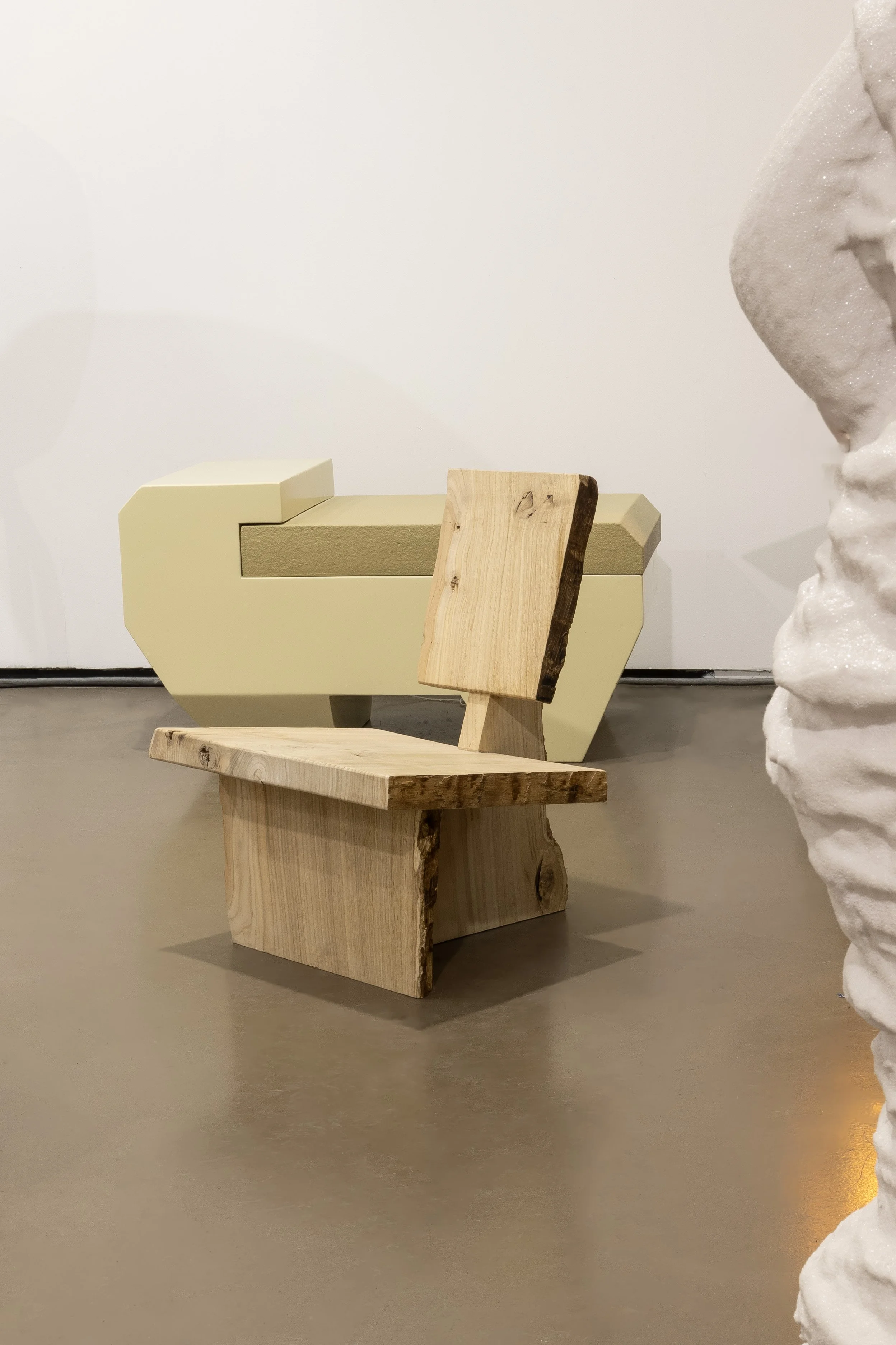 RIPPED WOOD CHAIR BY Willem Van Hooff