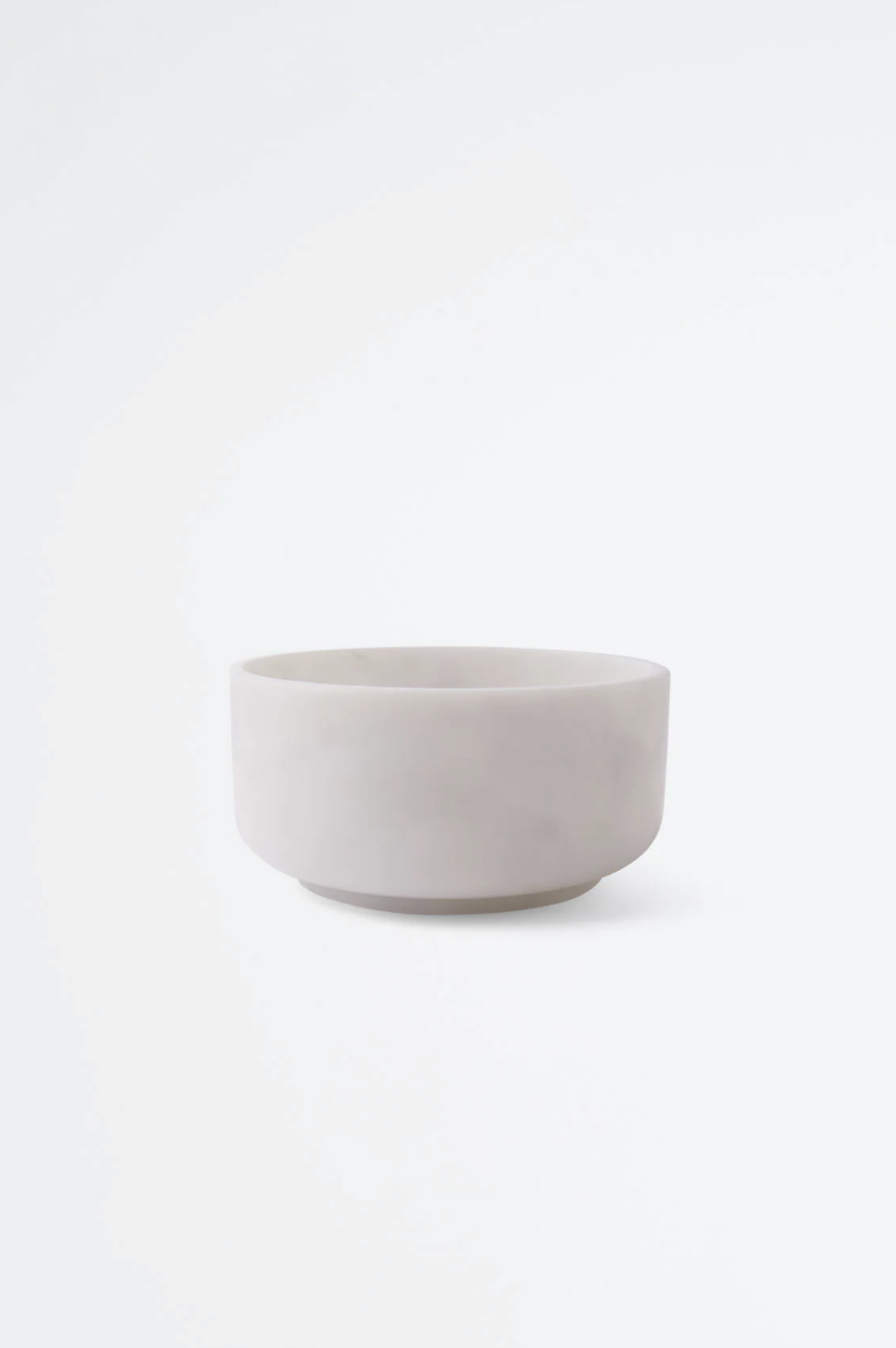 WHITE CARRARA BOWL BY SUNNEY X BLOC STUDIOS