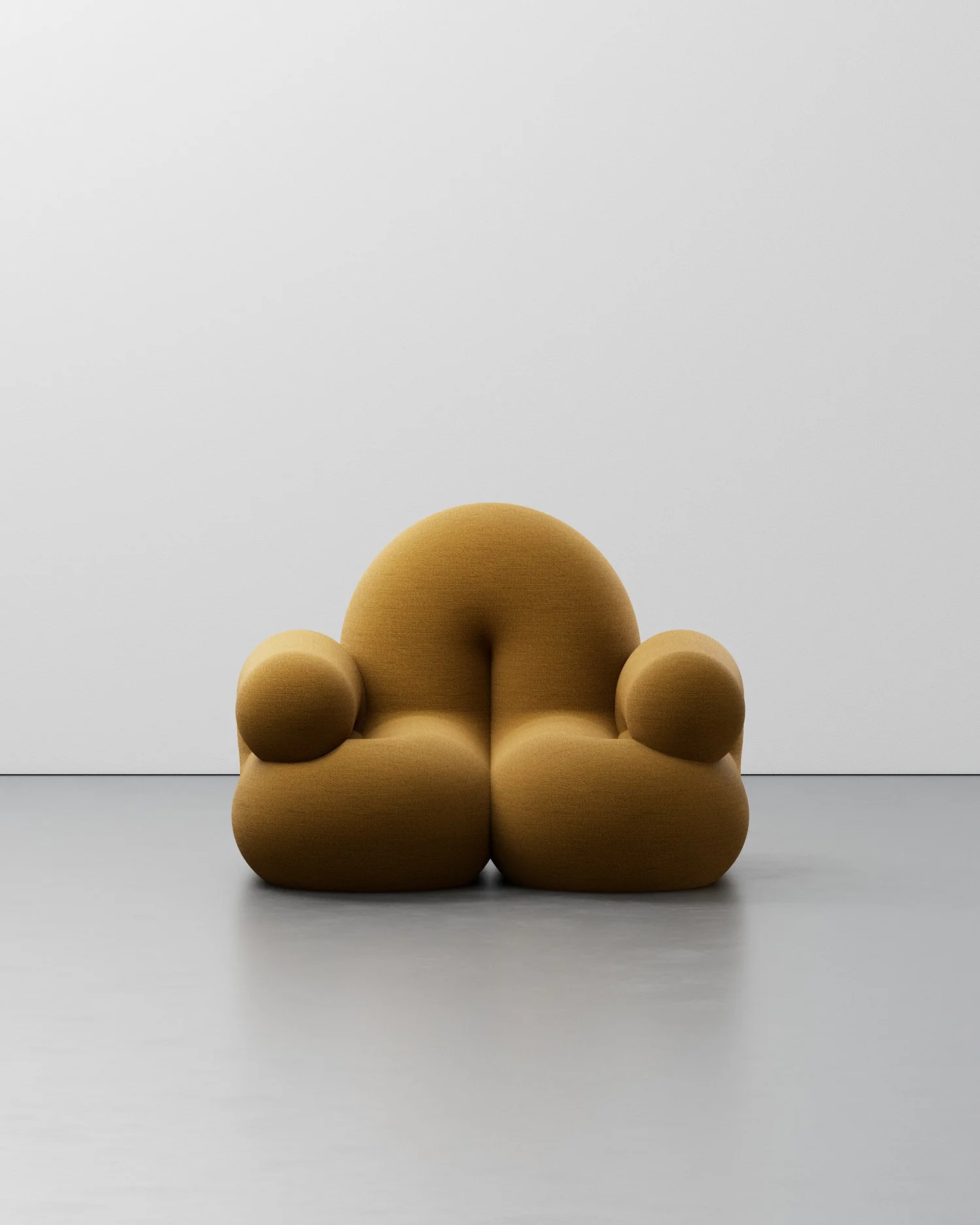 BAMBA Single sofa_front brown_kutarq.JPG