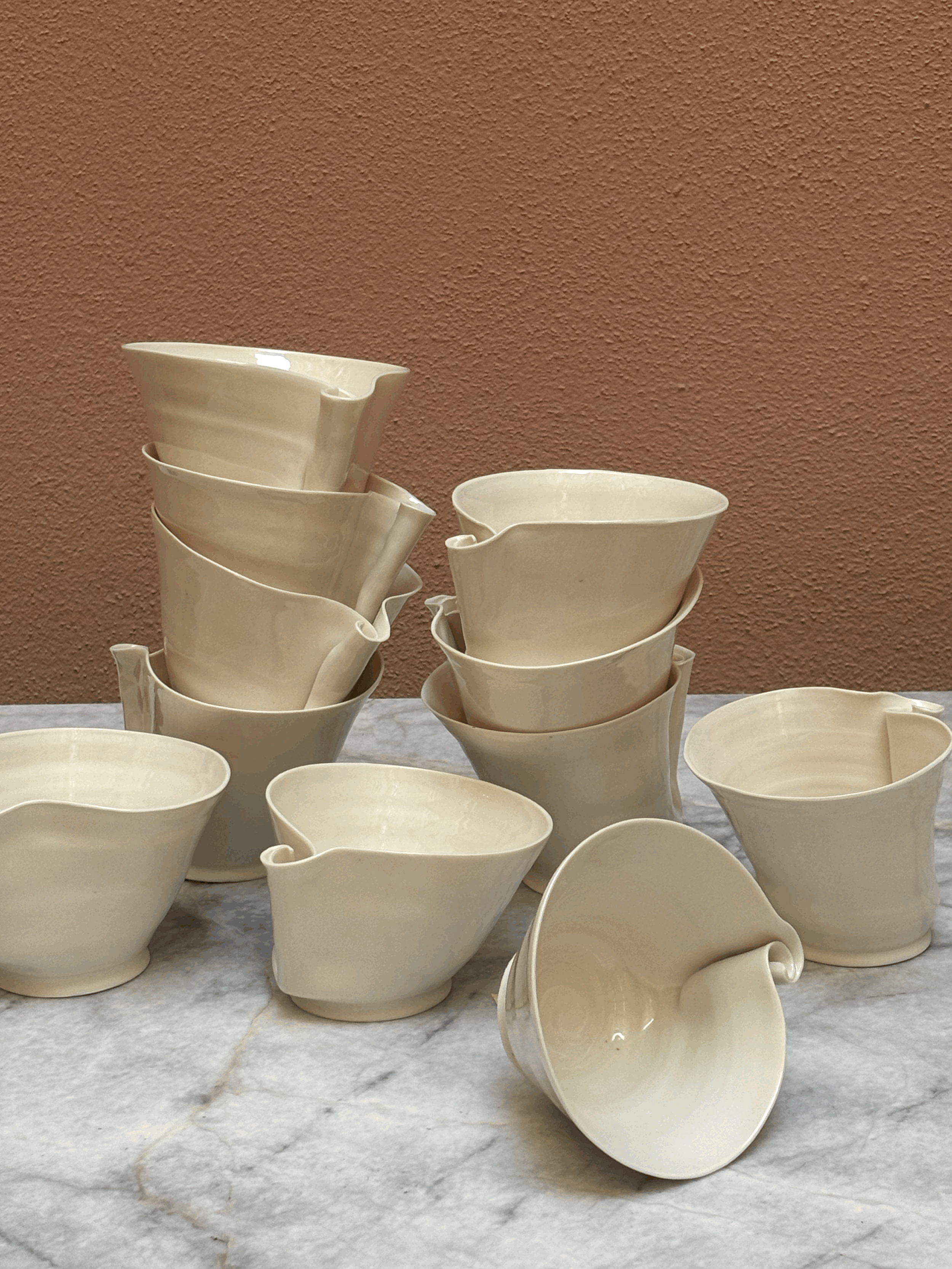 Cille Grosell, fisherman's daughter cups